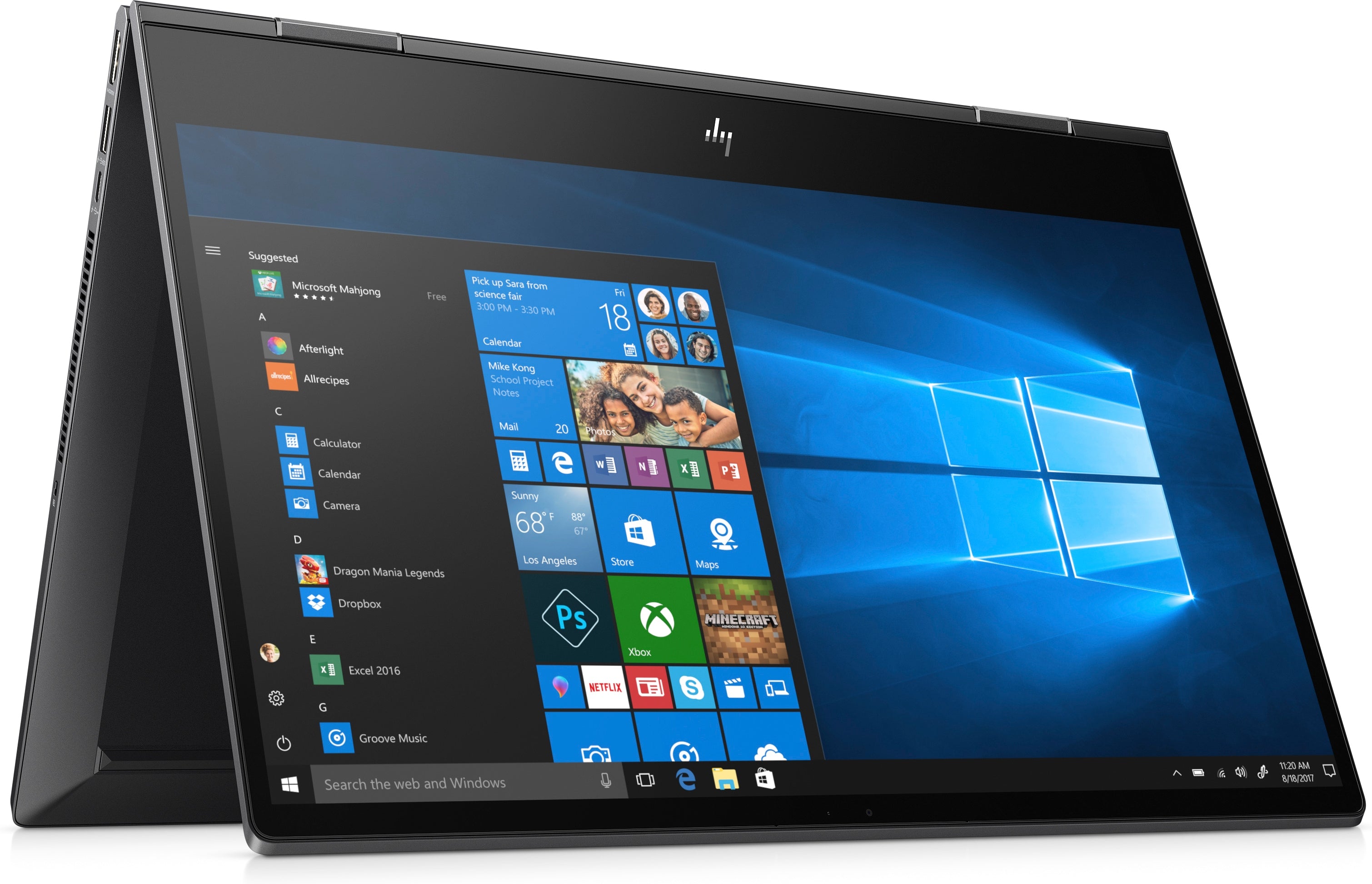 HP Envy x360 15-ds0013nr 15.6" FHD Touch Convertible Notebook, AMD Ryzen 7-3700U, 2.30GHz, 8GB RAM, 256GB SSD, Windows 10 Home 7AH62UA#ABA (Certified Refurbished)