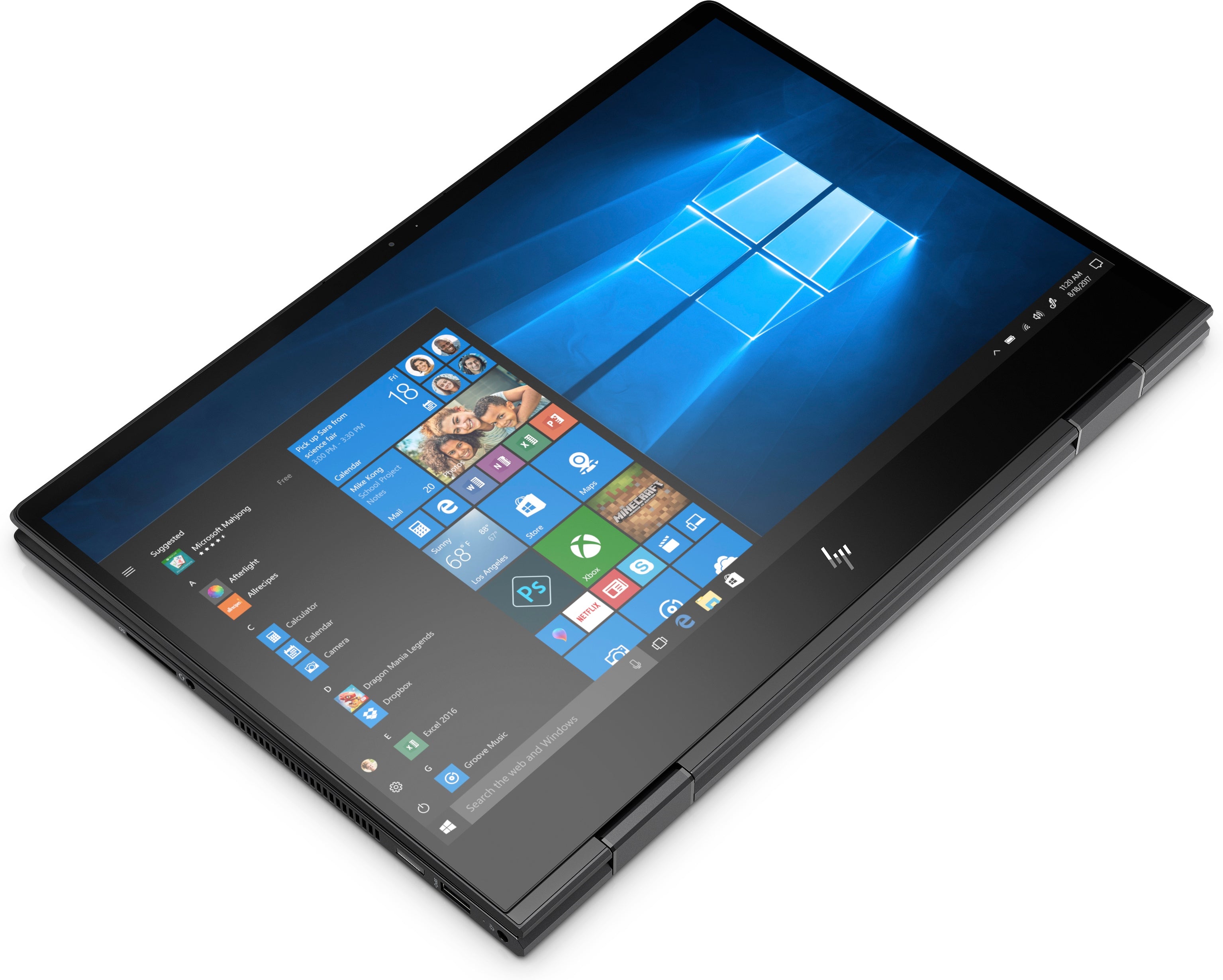 HP Envy x360 15-ds0013nr 15.6" FHD Touch Convertible Notebook, AMD Ryzen 7-3700U, 2.30GHz, 8GB RAM, 256GB SSD, Windows 10 Home 7AH62UA#ABA (Certified Refurbished)
