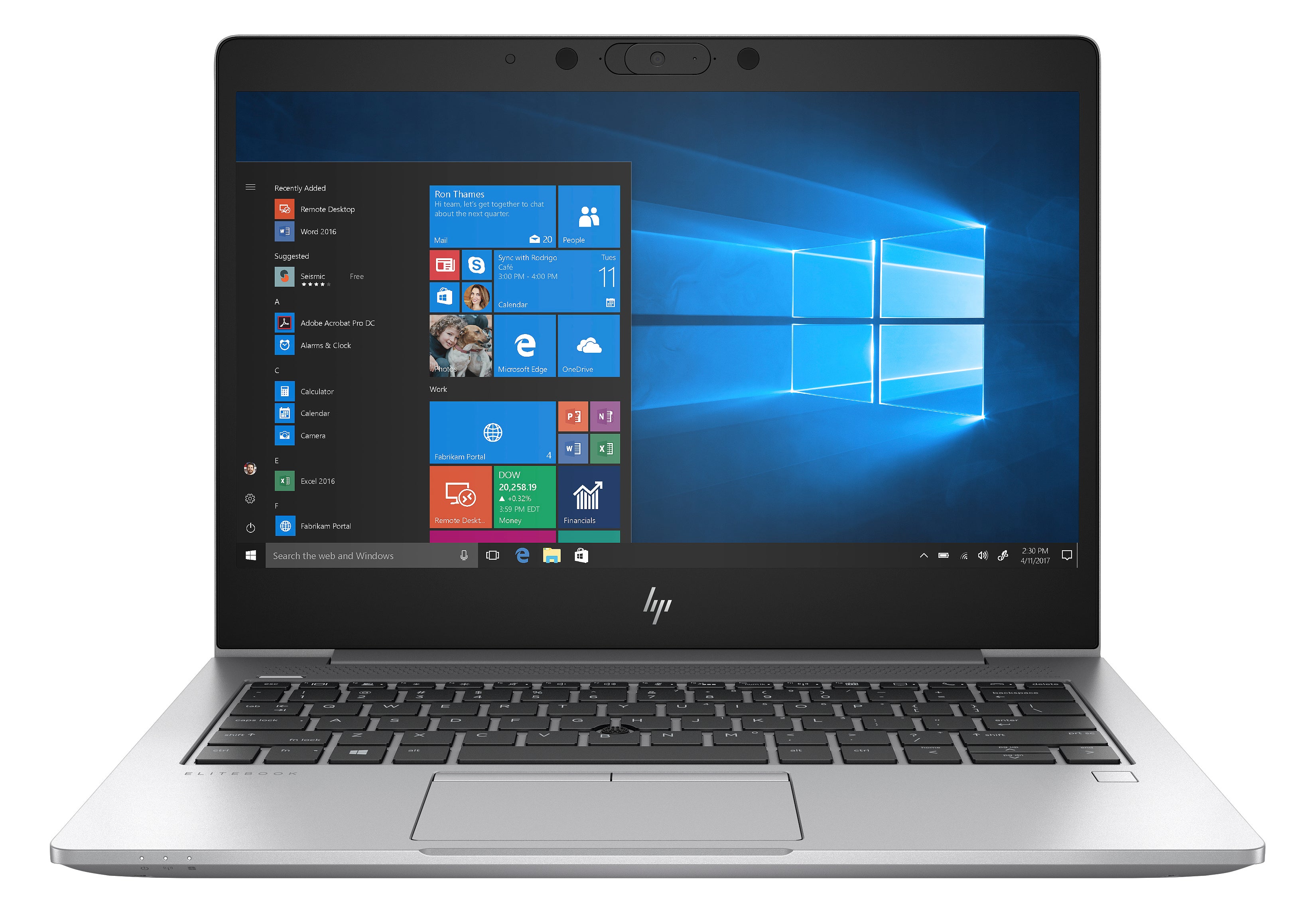 HP EliteBook 830 G6 13.3" FHD (NonTouch) UltraThin Notebook,Intel i5-8365U,1.60GHz,8GB RAM,256GB SSD,Win10P- 8UZ44US#ABA