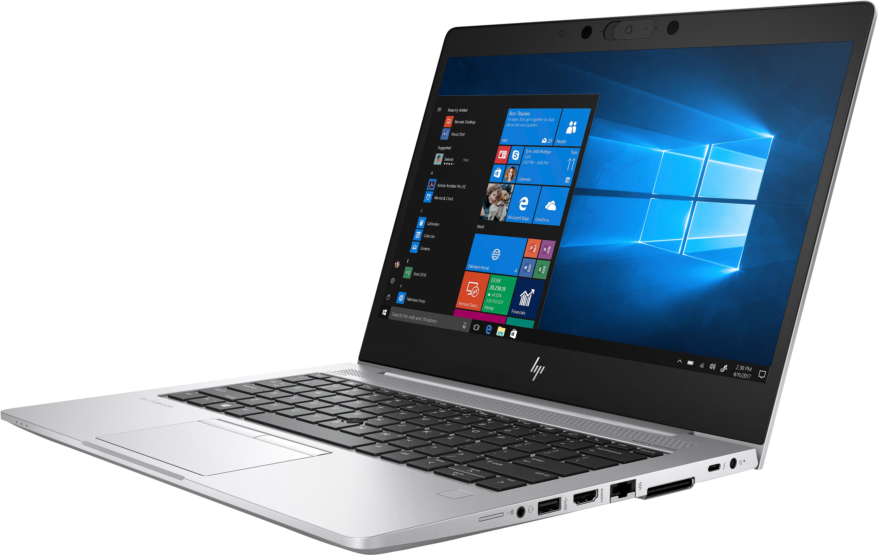 HP EliteBook 830 G6 13.3" FHD (NonTouch) Notebook, Intel i7-8665U, 1.90GHz, 16GB RAM, 512GB SSD, Win10P - 7YZ14UT#ABA