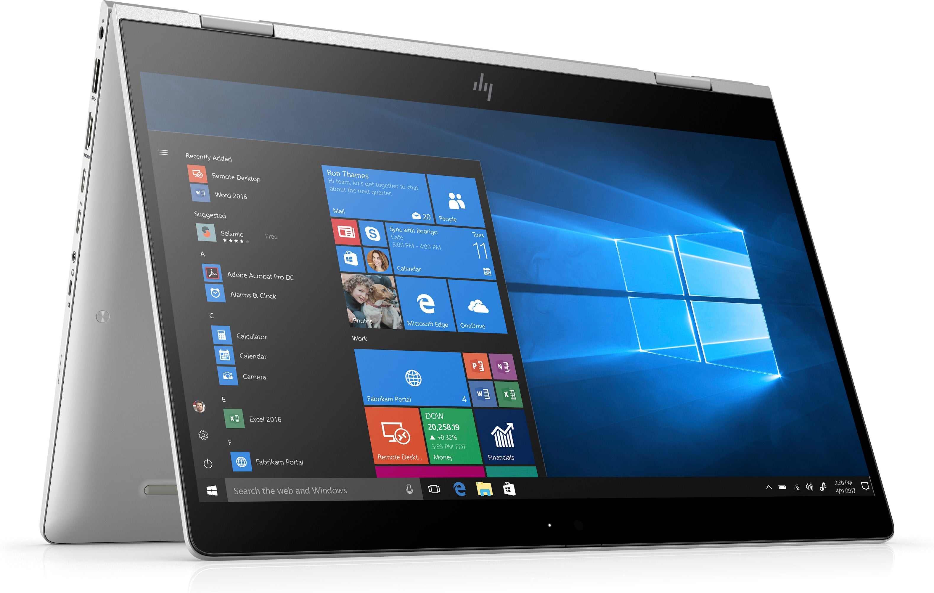 HP EliteBook x360 830 G6 13.3" FHD Convertible Notebook, Intel i5-8365U, 1.60GHz, 16GB RAM, 512GB SSD, Win10P - 8QQ16UT#ABA