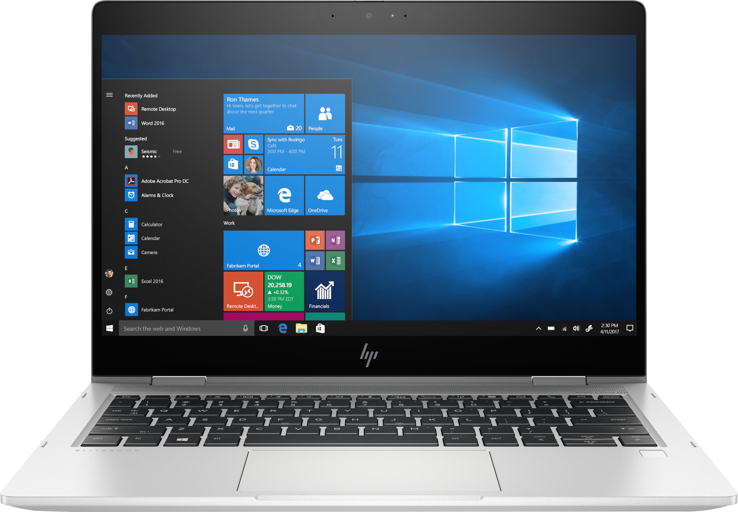 HP EliteBook x360 830 G6 13.3" FHD Convertible Notebook, Intel i5-8365U, 1.60GHz, 16GB RAM, 512GB SSD, Win10P - 8QQ16UT#ABA