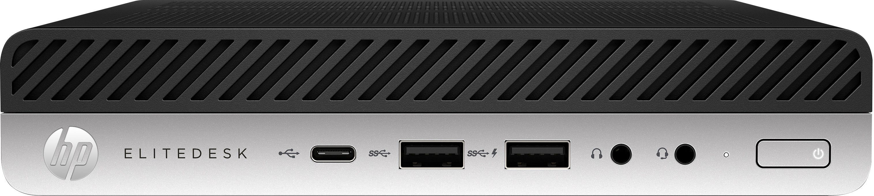 HP EliteDesk 800-G4 Mini Desktop, Intel i5-8500T,2.10GHz,8GB RAM,256GB SSD,Win10P-4CB30UT#ABA