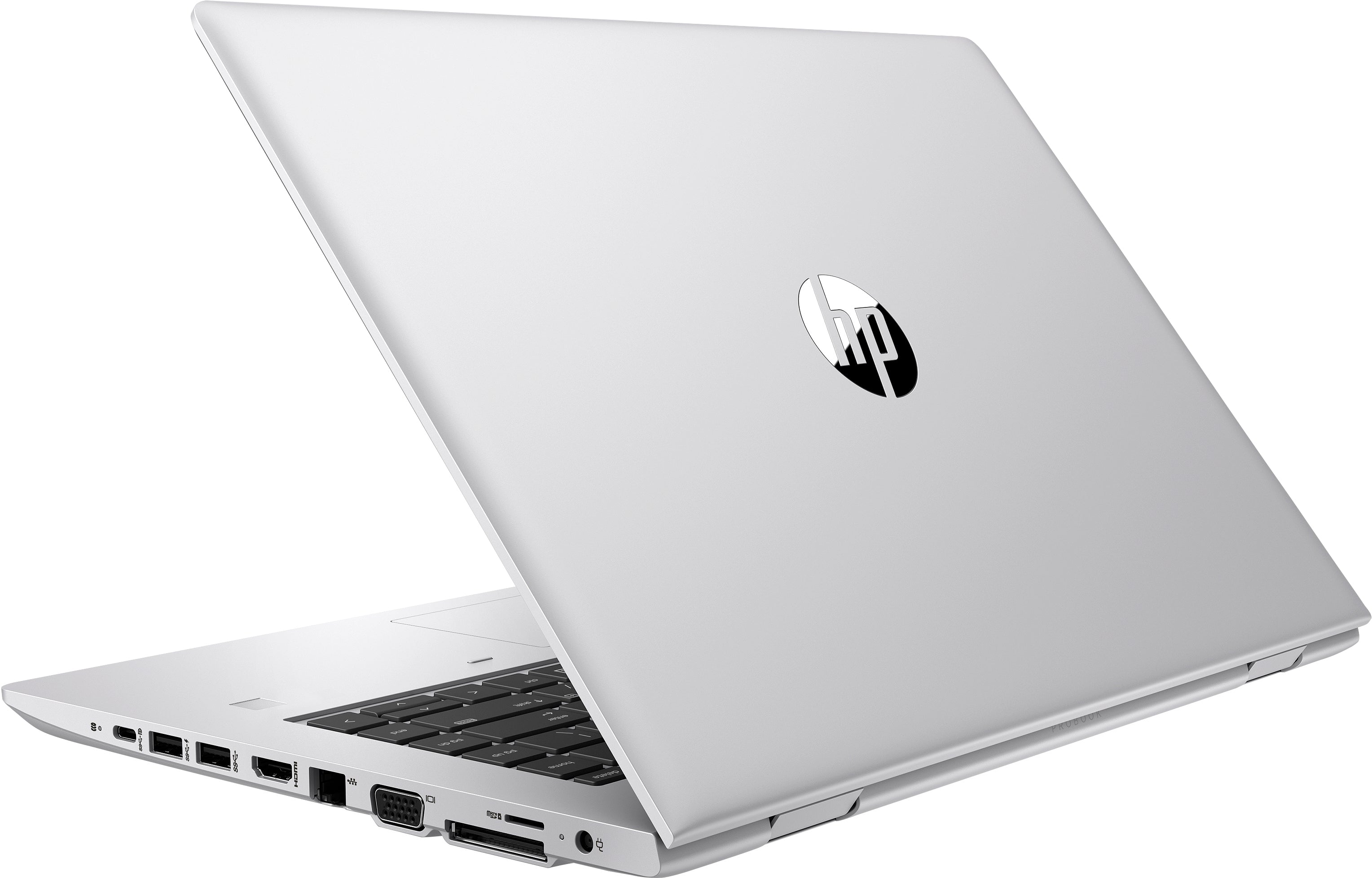 HP ProBook 640-G5 14" FHD (Non-Touch) Notebook PC, Intel i7-8665U, 1.80GHz, 16GB RAM, 512GB SSD, Windows 10 Pro 64-Bit - 7PJ43UT#ABA