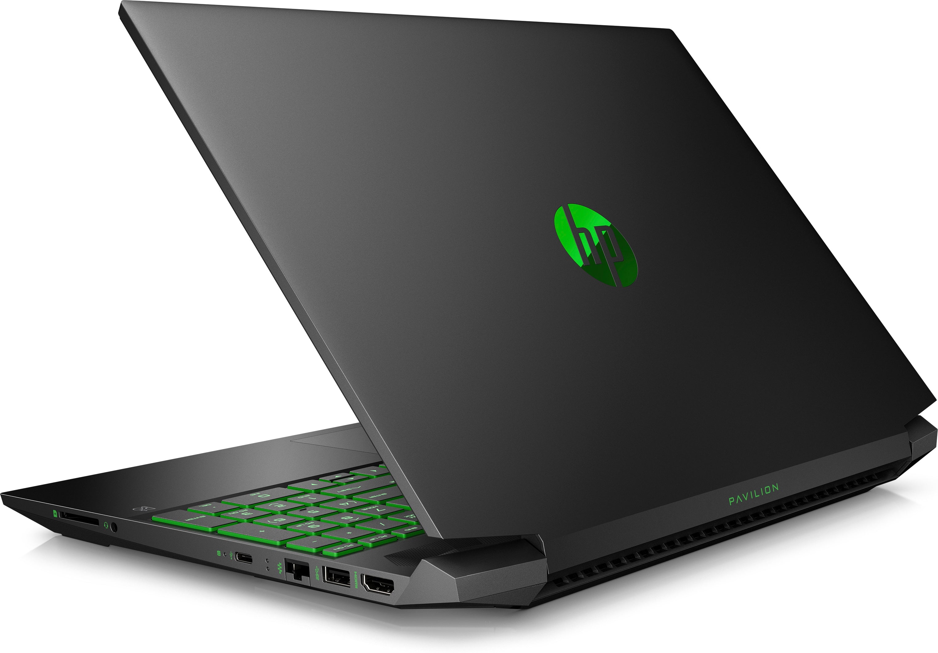 HP Pavilion 15-ec0010nr 15.6" FHD (Non-Touch) Gaming Notebook, AMD Ryzen 5 3550H, 2.10GHz, 8GB RAM, 512GB SSD, Windows 10 Home 64-Bit - 7QS80UA#ABA