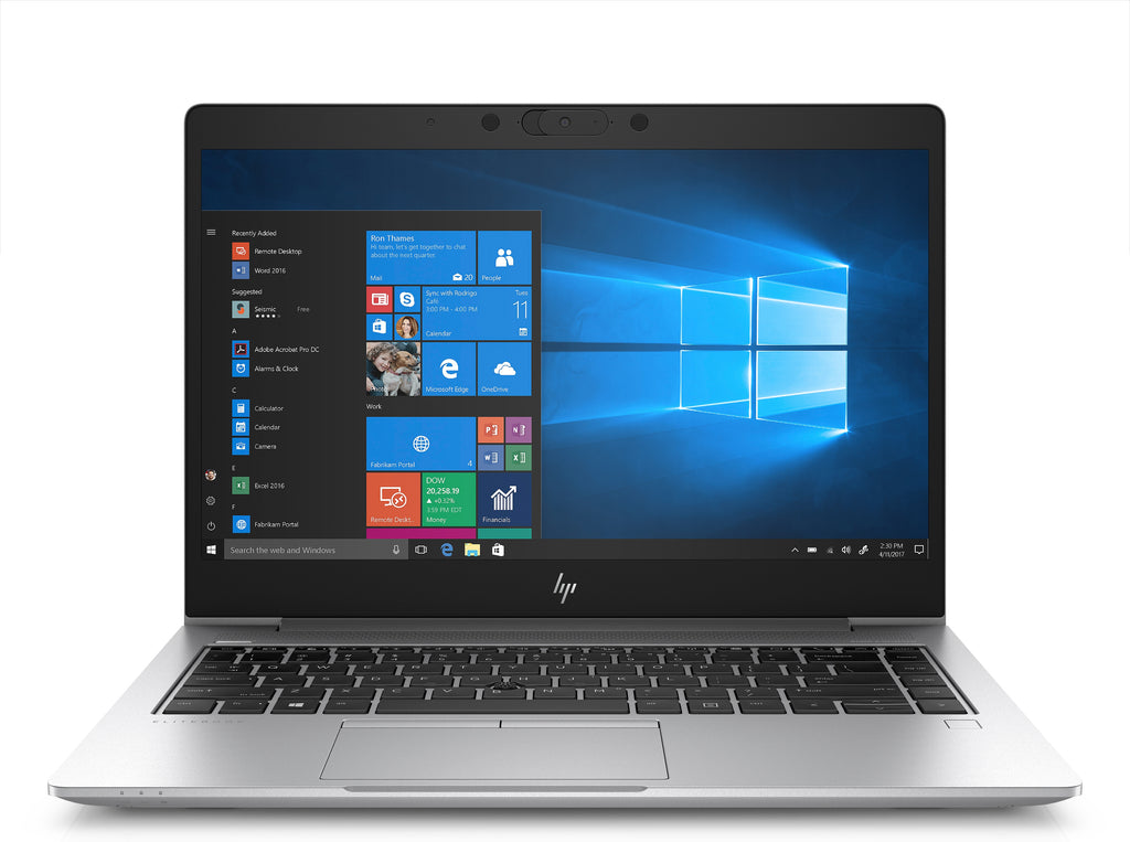 HP EliteBook 745-G6 14" FHD (Non-Touch) Notebook, AMD Ryzen 7-3700U, 2.30GHz, 16GB RAM, 512GB SSD, Windows 10 Pro 64-Bit - 7RR46UT#ABA