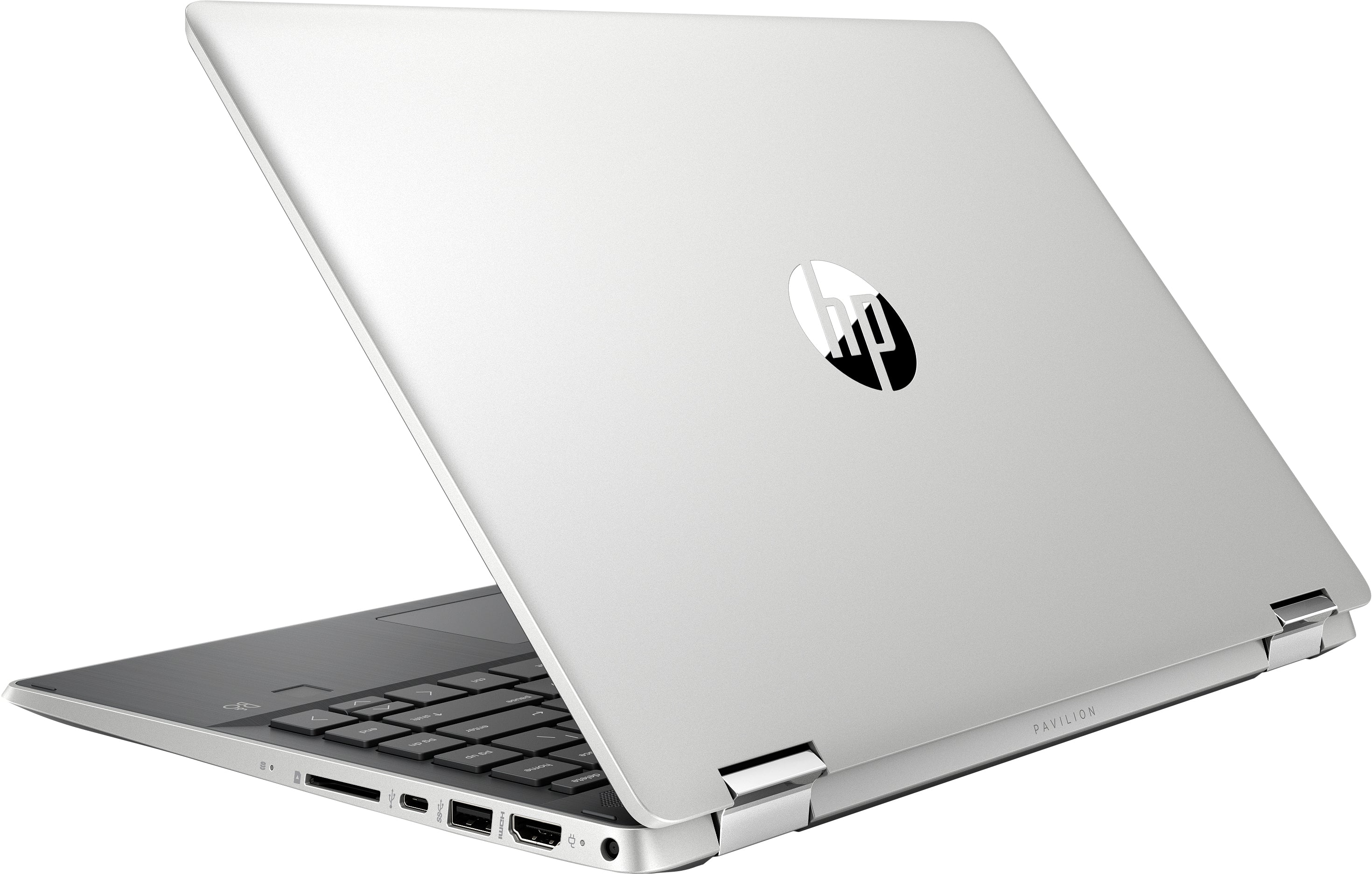 HP Pavilion x360 14m-dh1001dx 14" HD (Touchscreen) Convertible Notebook, Intel Core i3-10110U, 2.10GHz, 8GB RAM, 128GB SSD, Windows 10 Home in S Mode - 7UQ84UA#ABA (Certified Refurbished)