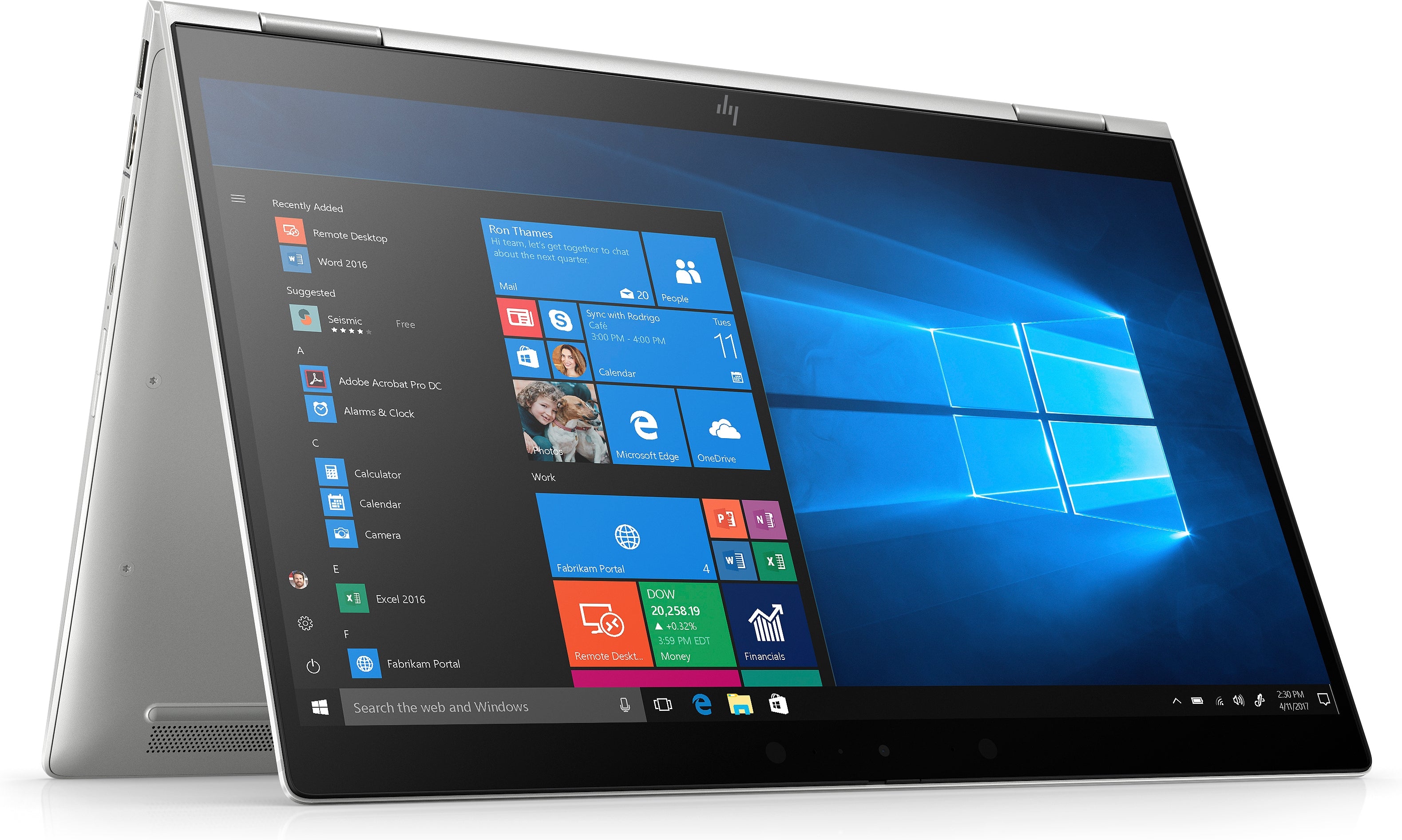 HP EliteBook X360 1040-G6 14" FHD (Touch) 2-in-1 Notebook, Intel  i7-8665U, 1.80GHz, 16GB RAM, 256GB SSD, Win 10 Pro  - 7XF67UT#ABA (Certified Refurbished)