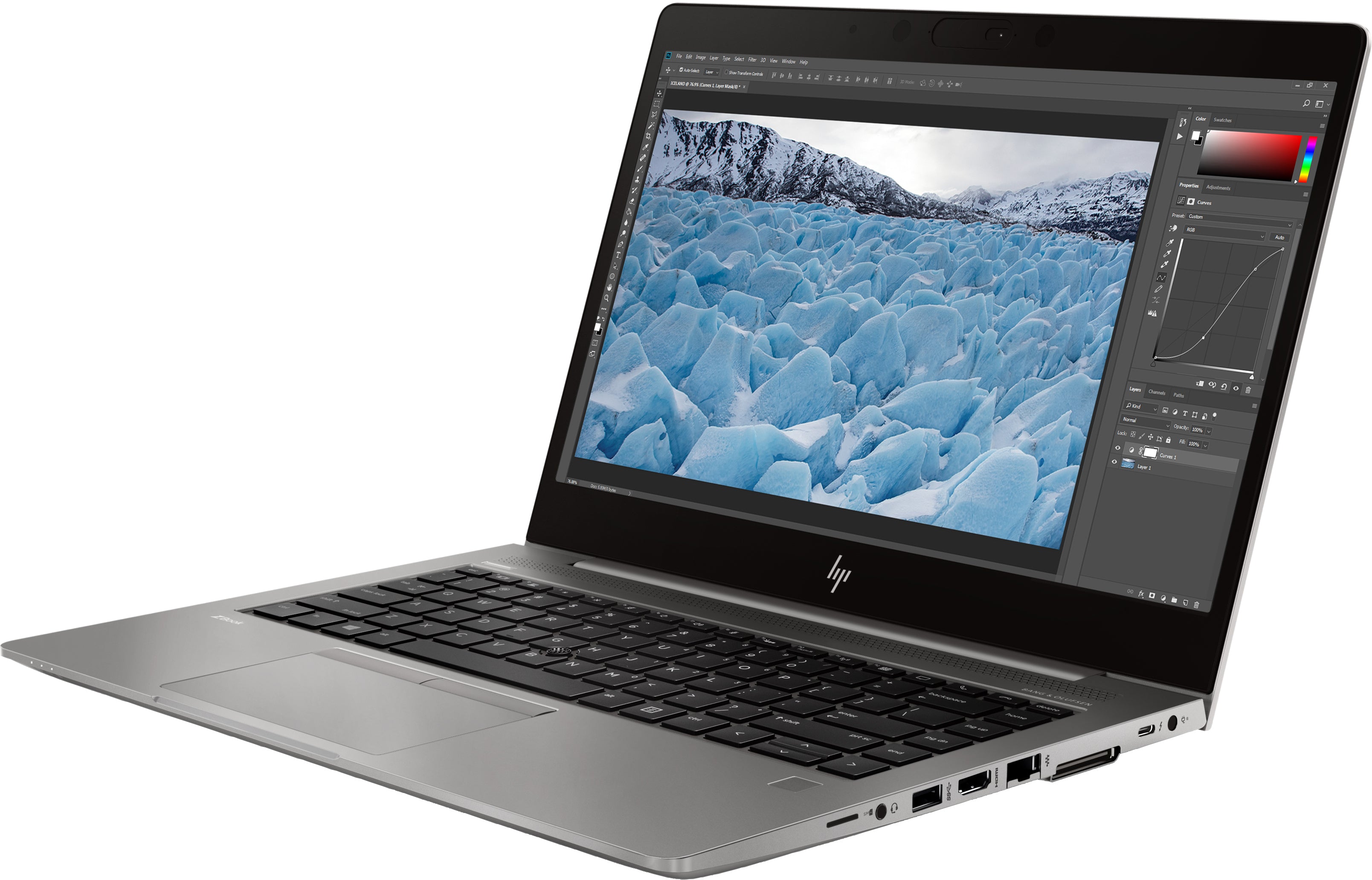 HP ZBook 14u G6 14" Full HD (Non-Touch) Mobile Workstation, Intel Core i7-8565U, 1.80GHz, 16GB RAM, 512GB SSD, Windows 10 Pro 64-Bit - 7ZC43UT#ABA