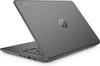 HP 14-ca000nr 14" HD (NonTouch) Chromebook, Intel Celeron N3350, 1.10GHz, 4GB RAM, 32GB eMMC, Chrome OS - 7ZU92UA#ABA