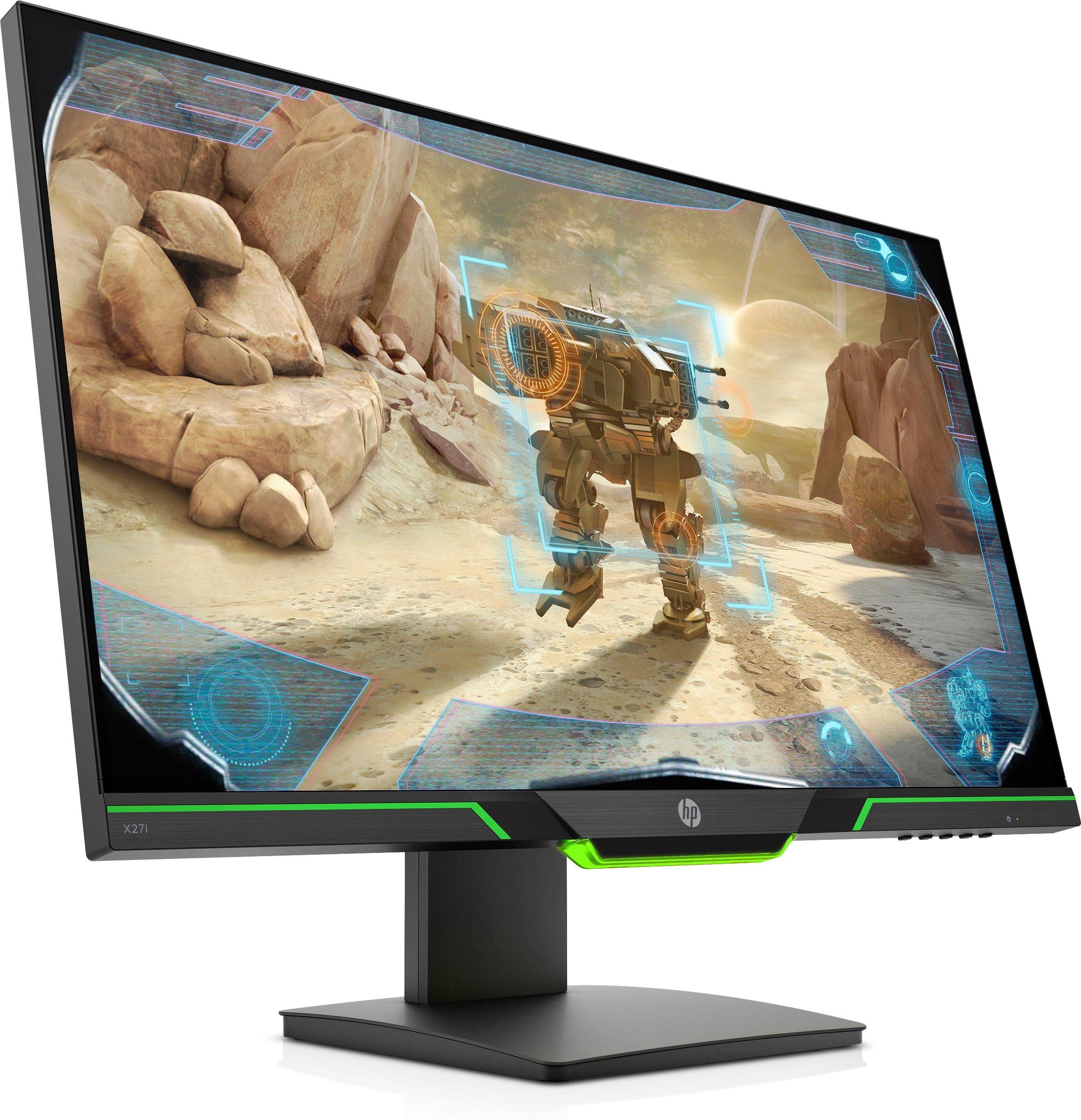 HP X27i 27" Quad HD 2K Gaming Monitor, 4MS, 16:9, 1000:1-Contrast -  8AG16AA#ABA