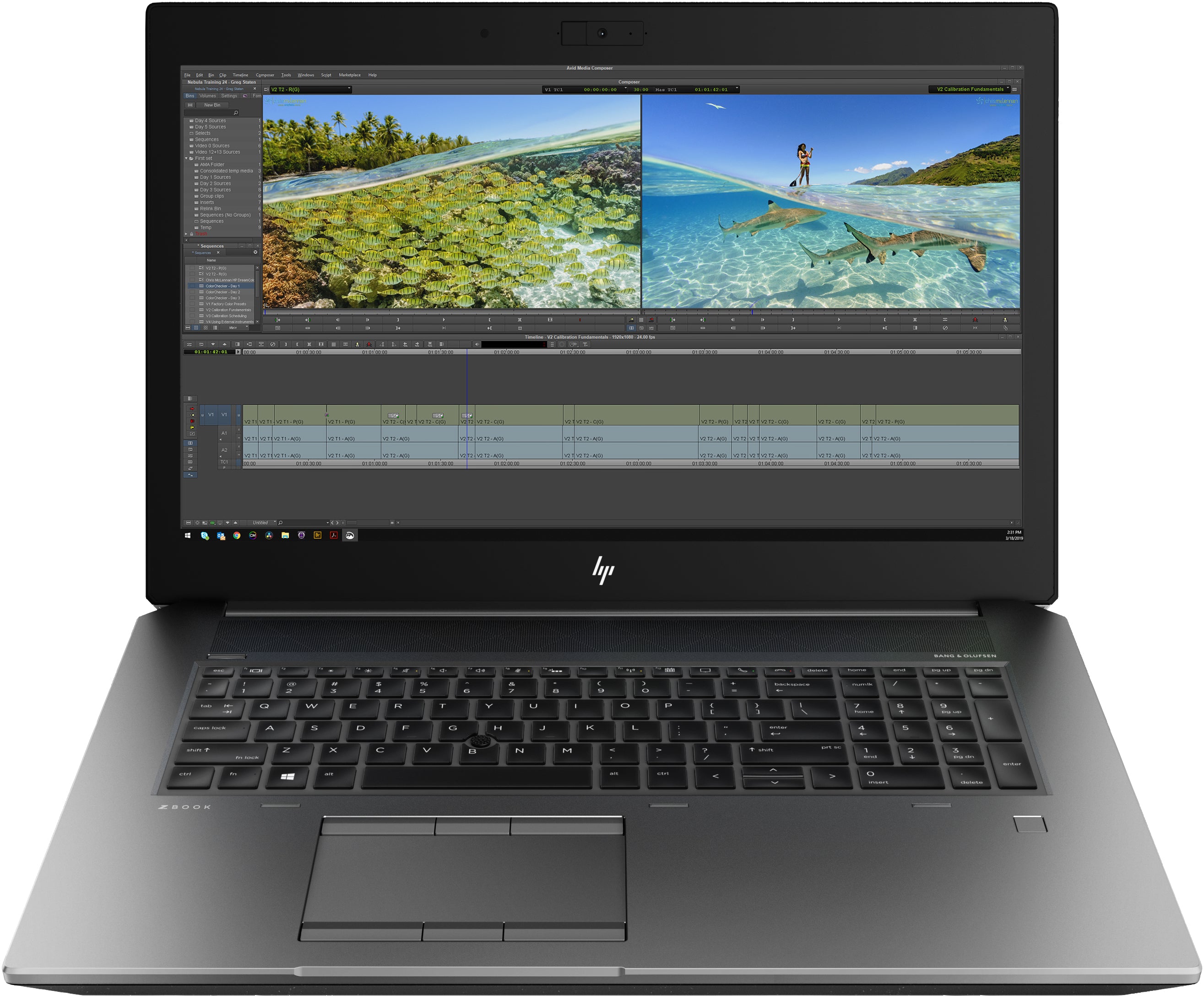 HP ZBook 17 G6 17.3" FHD (Non-Touch) Mobile Workstation, Intel i7-9850H, 2.60GHz, 32GB RAM, 512GB SSD, Windows 10 Pro, 8FP70UT#ABA (Certified Refurbished)