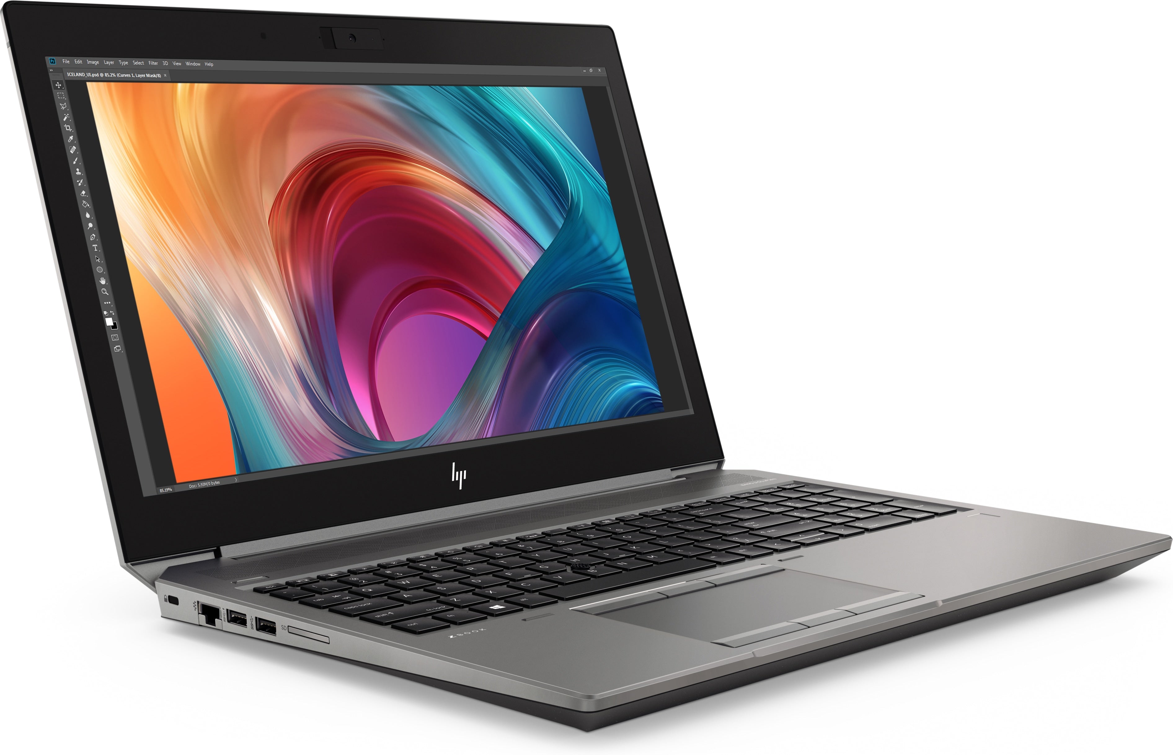 HP ZBook 15 G6 15.6" FHD Mobile Workstation, Intel i7-9850H, 2.60GHz, 16GB RAM, 512GB SSD, Win10P- 9ER26US#ABA