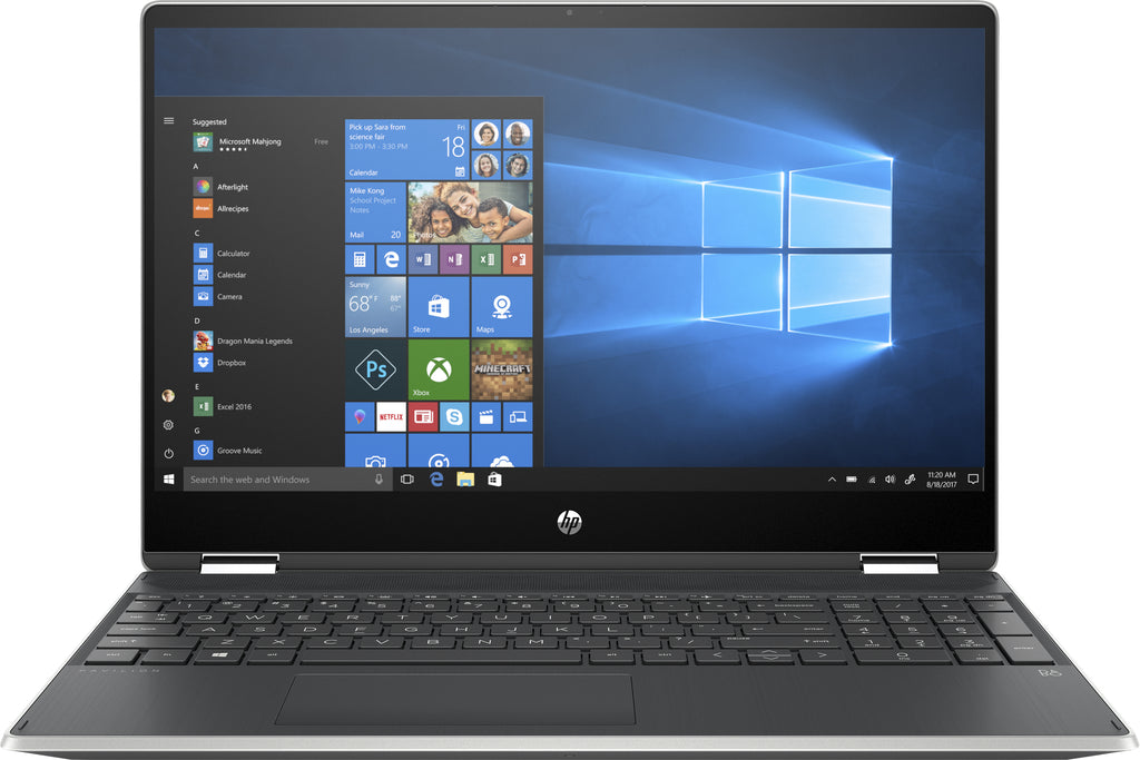 HP Pavilion x360 15-dq0953cl 15.6" HD (Touchscreen) Convertible Notebook, Intel Core i5-8265U, 1.60GHz, 8GB RAM, 512GB SSD, Windows 10 Home 64-Bit - 8LK69UA#ABA (Certified Refurbished)