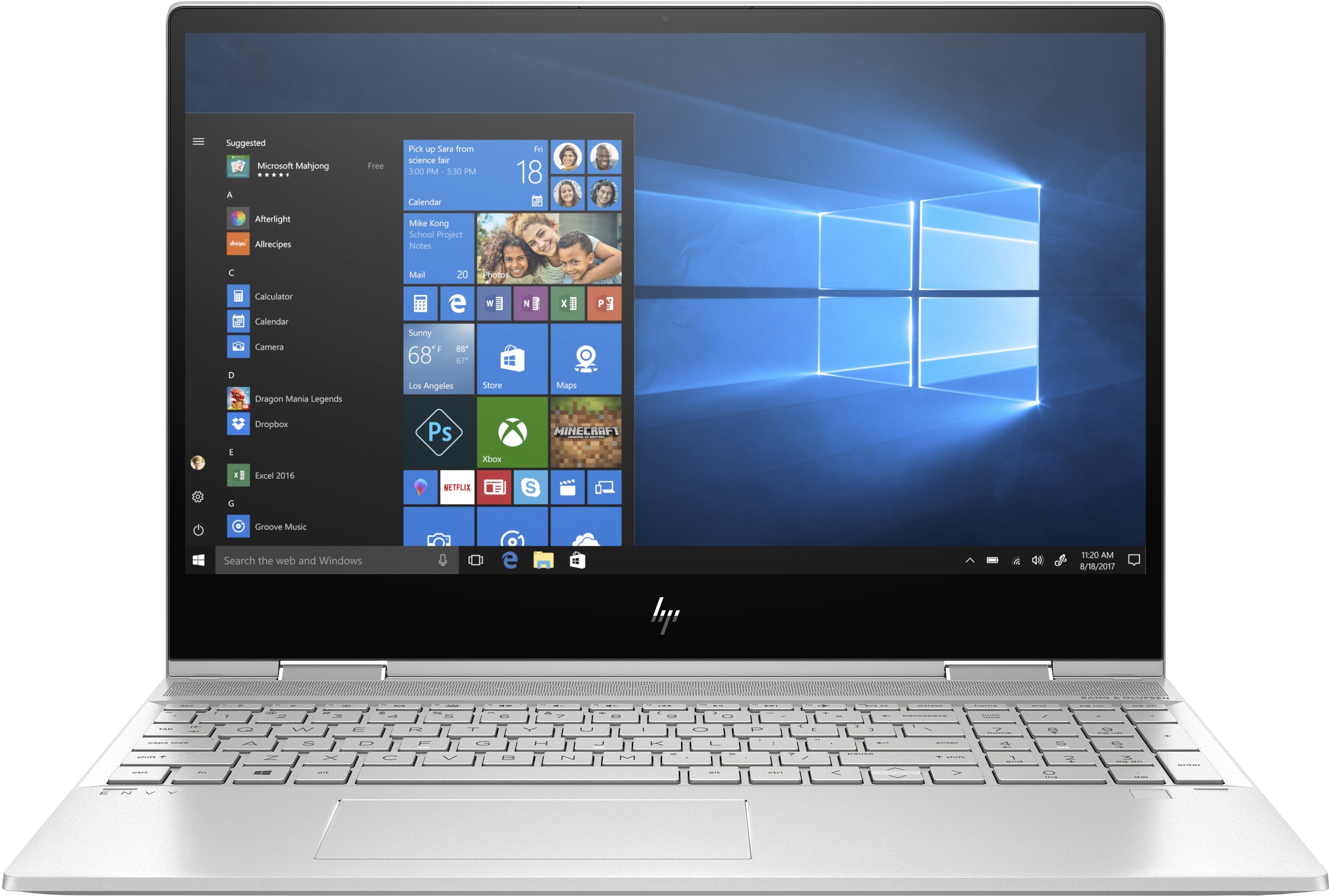 HP Envy x360 15-dr1022nr 15.6" FHD (Touch) Convertible Notebook, Intel i7-10510U, 1.80GHz, 8GB RAM, 16GB Optane, 256GB SSD, W10H- 8LK78UA#ABA (Refurbished)