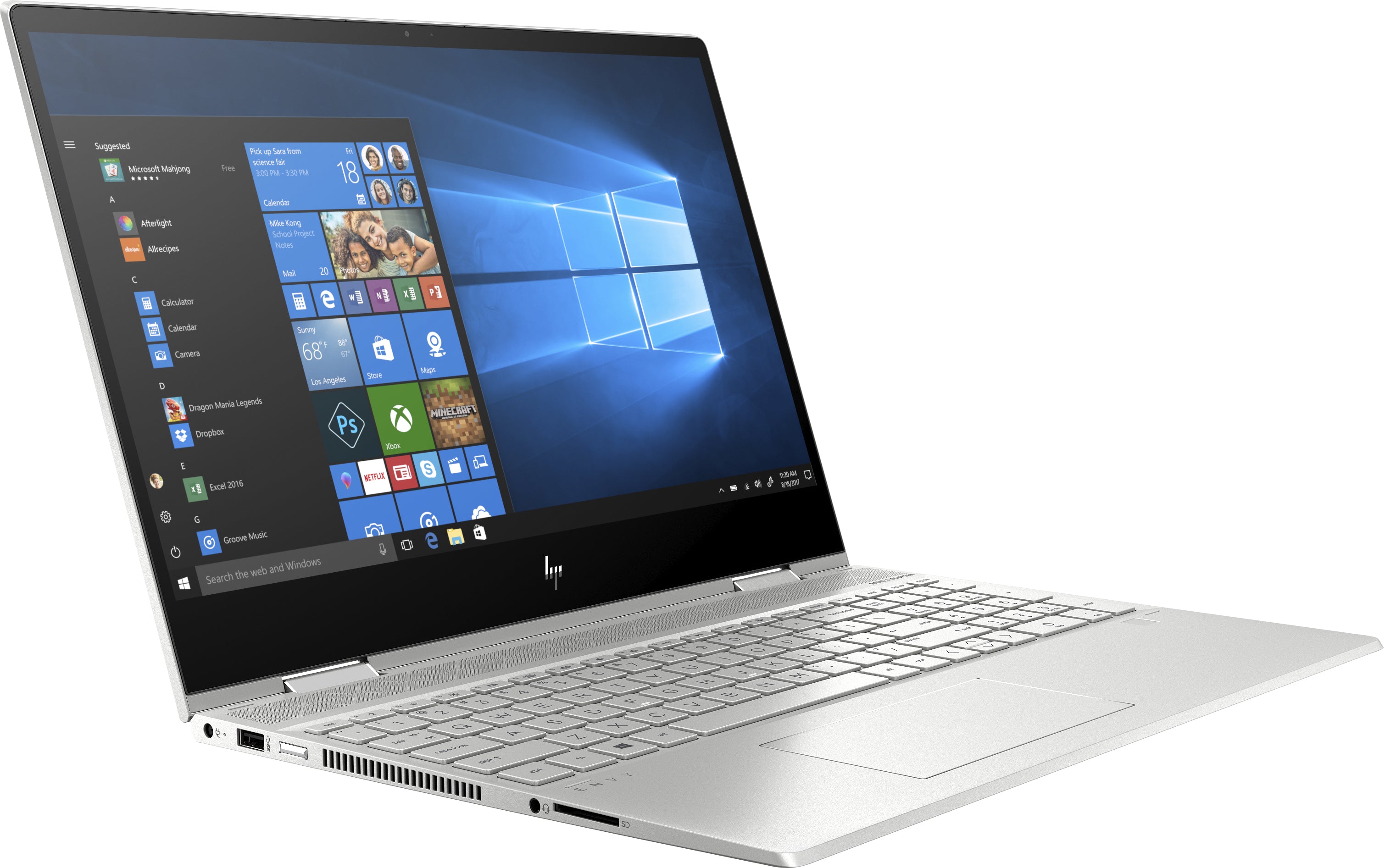 HP Envy x360 15-dr0008ca 15.6" FHD (Touch) Convertible Notebook, Intel i5-8265U, 1.60GHz, 8GB RAM, 256GB SSD, W10H- 6GJ12UA#ABL (Certified Refurbished)