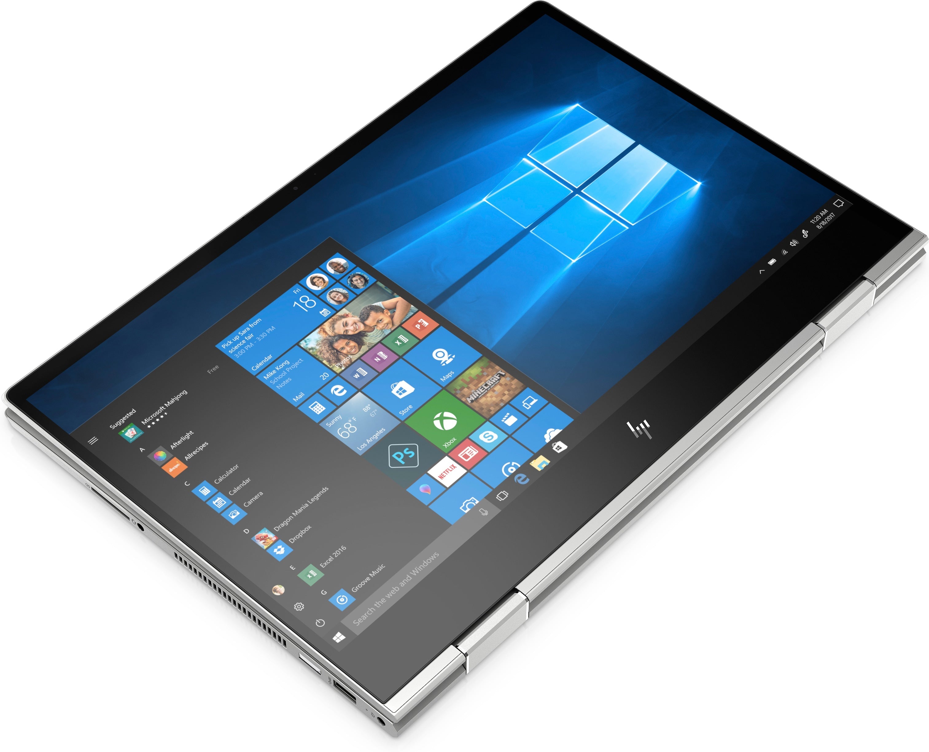 HP Envy x360 15-dr1022nr 15.6" FHD (Touch) Convertible Notebook, Intel i7-10510U, 1.80GHz, 8GB RAM, 16GB Optane, 256GB SSD, W10H- 8LK78UA#ABA (Refurbished)