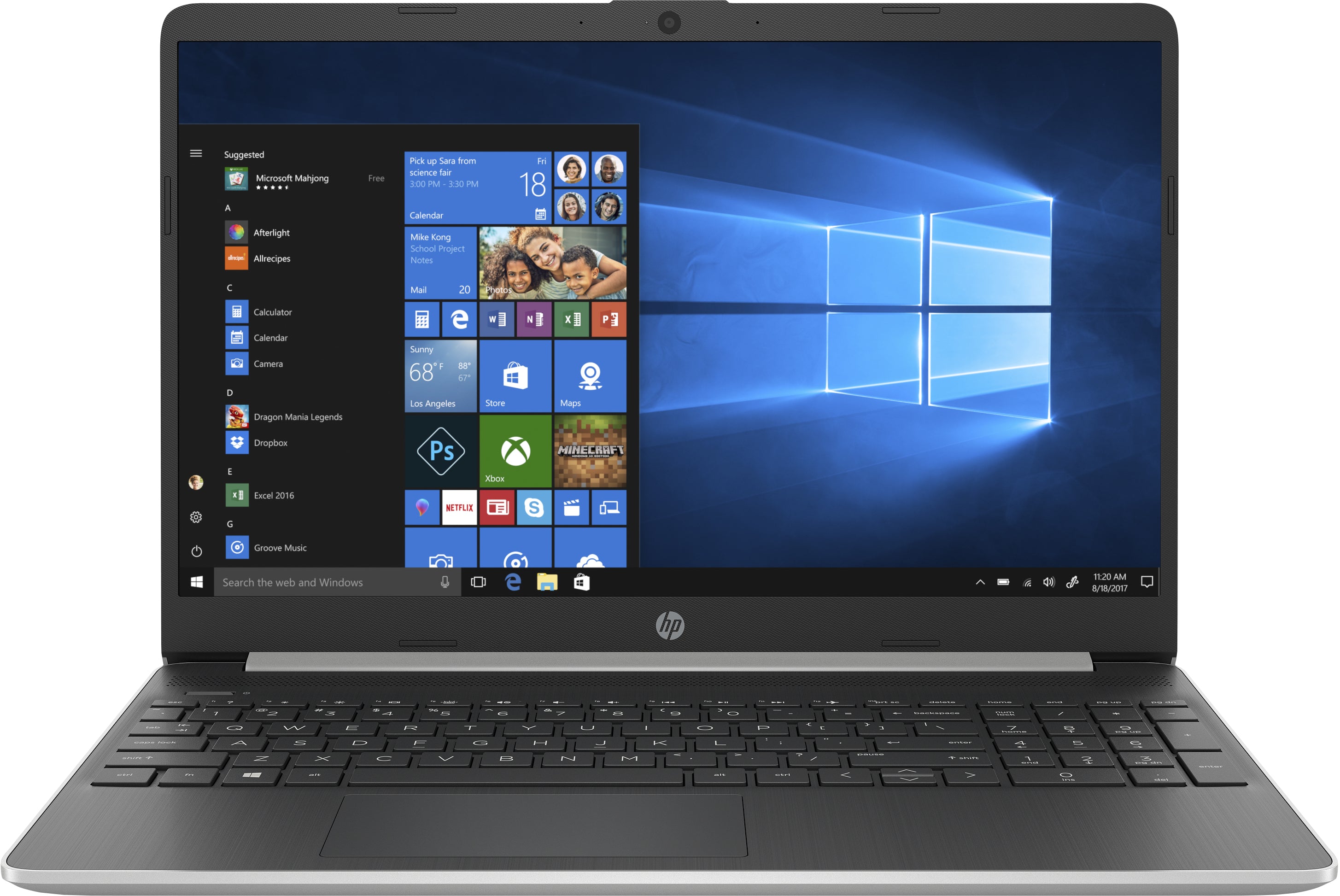 HP 15-dy1044nr 15.6" HD Notebook, Intel i3-1005G1, 1.20GHz, 8GB RAM, 256GB SSD, Win10H- 8LY15UA#ABA (Certified Refurbished)