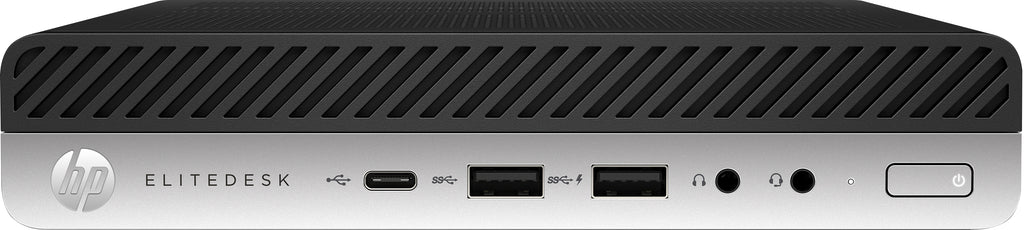HP EliteDesk 705 G5 Mini Desktop, AMD R5-3400G, 3.70GHz, 16GB RAM, 1TB SSD, Win10P - 210Q7UW#ABA