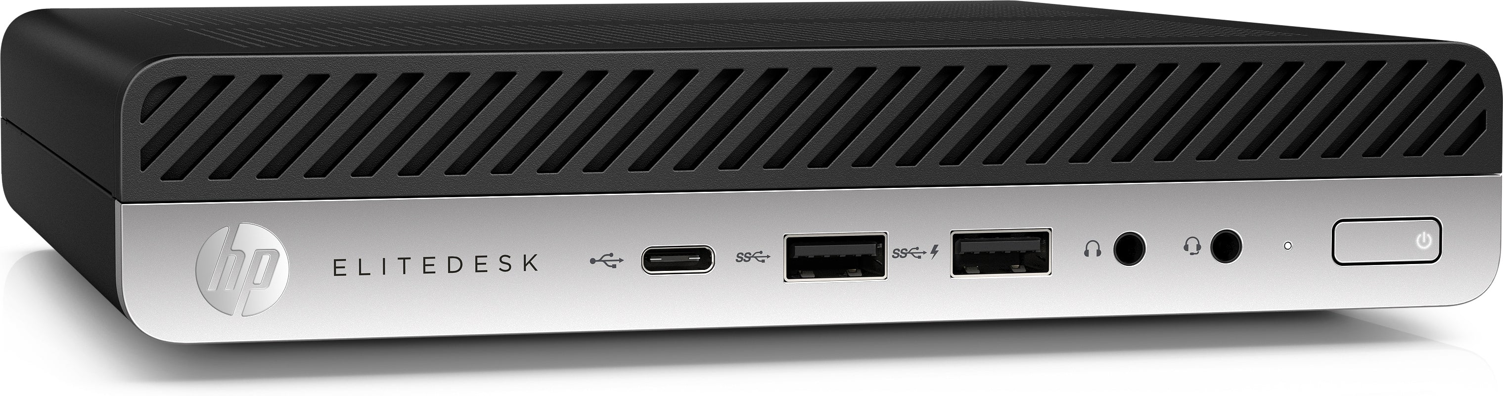 HP EliteDesk 705 G5 Mini Desktop, AMD R5-3400G, 3.70GHz, 16GB RAM, 256GB SSD, Win10P - 3N256US#ABA