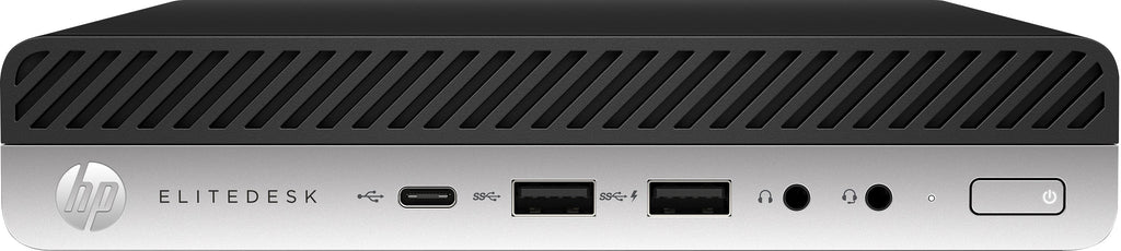 HP EliteDesk 800-G5 Mini Desktop PC, Intel i5-9500T, 2.20GHz, 8GB RAM, 1TB HDD, Win10P - 2Q578UW#ABA