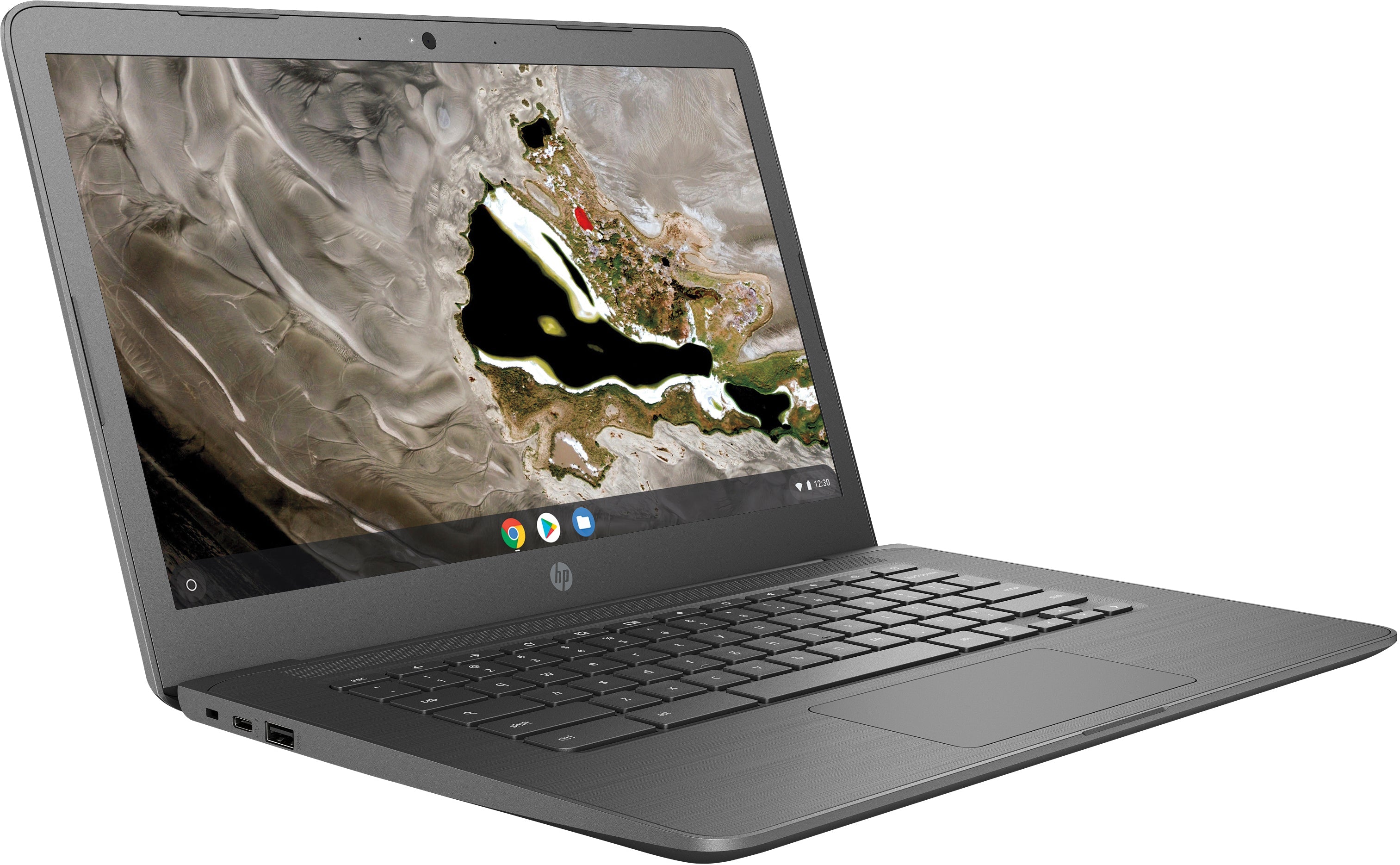 HP 14A G5 14" HD (Non-touch) Chromebook, AMD A4-9120C, 1.60GHz, 4GB RAM, 32GB eMMC, Chrome OS with Enterprise Upgrade- 8ZQ72UT#ABA