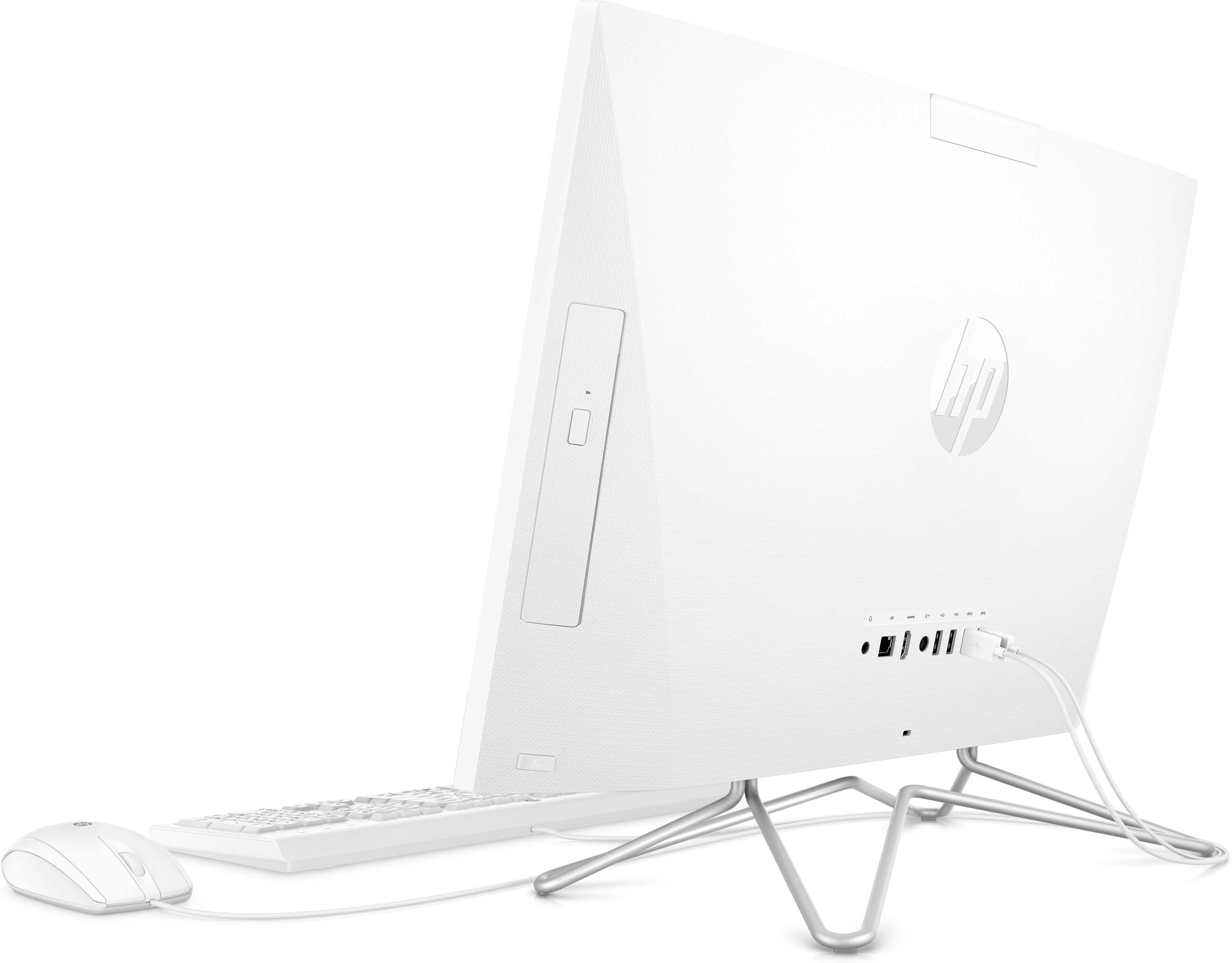 HP 24-df0037c 23.8" FHD All-in-One PC, AMD R3-3250U, 2.60GHz, 8GB RAM, 1TB HDD, 256GB SSD, Win10H - 9ED76AA#ABA