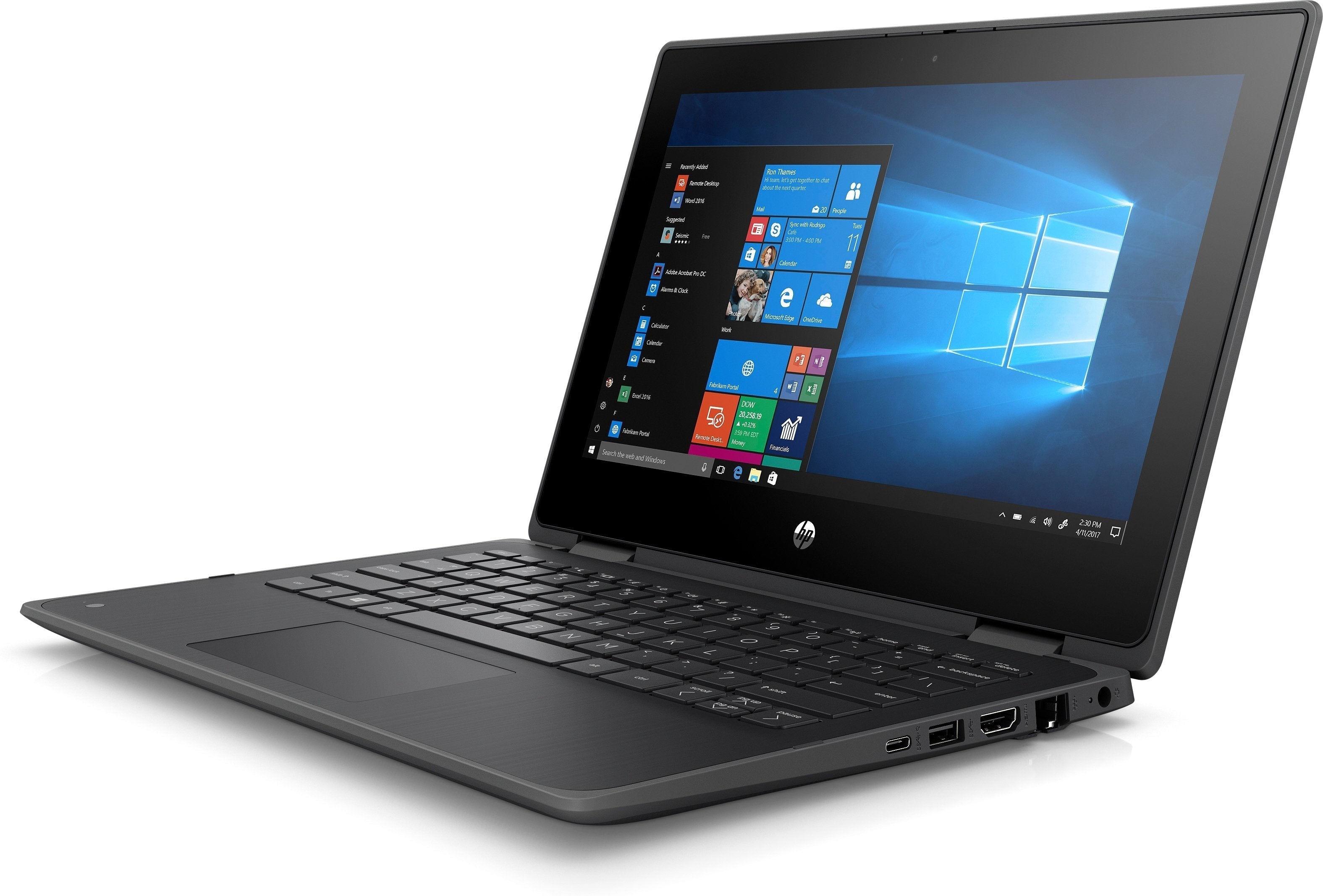 HP ProBook x360 11 G5 EE 11.6" HD Convertible Notebook, Intel Celeron N4120, 1.10GHz, 4GB RAM, 64GB eMMC, Win10P - 285D5UW#ABA (Certified Refurbished)