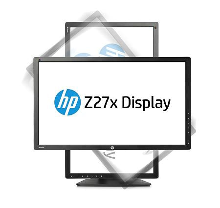 HP DreamColor Z27x 27" WQHD LCD Computer Monitor, IPS LED Display, 16:9, 800:1-Contrast, 7ms, 60Hz, Black - D7R00A8#ABA