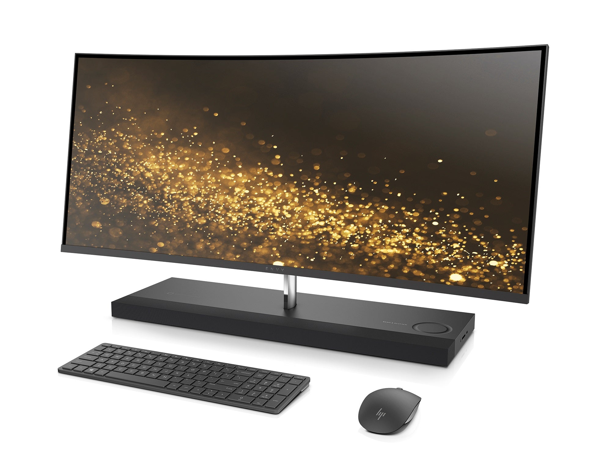 HP Envy Curved 34-b011 All-in-One PC, 34" QHD, Intel i7, 2.90 GHz, 16GB RAM, 1TB HDD+256GB SSD, Win10 Home - Z5M16AA#ABA (Certified Refurbished)