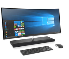 HP Envy Curved 34-b011 All-in-One PC, 34" QHD, Intel i7, 2.90 GHz, 16GB RAM, 1TB HDD+256GB SSD, Win10 Home - Z5M16AA#ABA (Certified Refurbished)