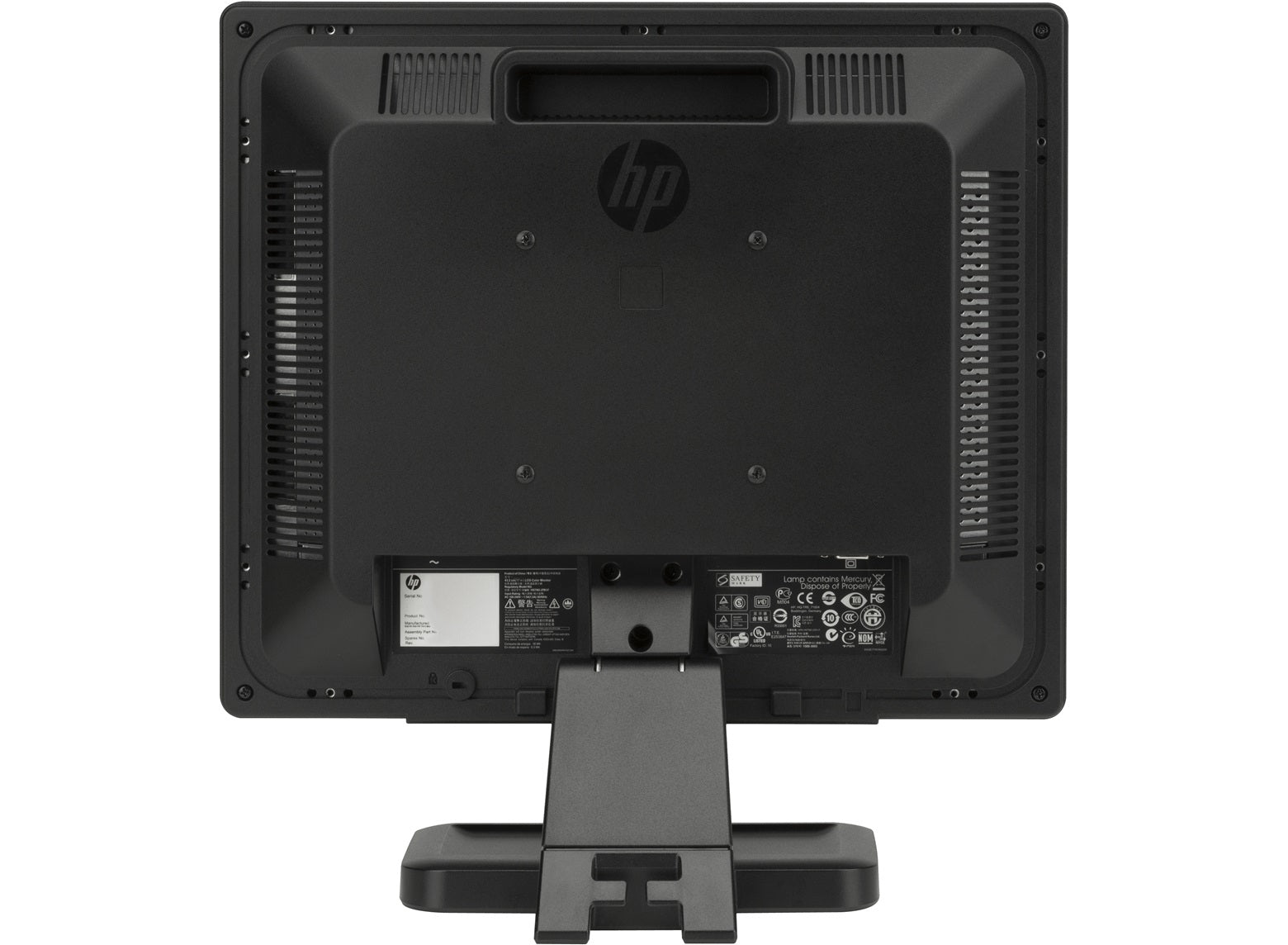 HP ProDisplay P17A 17" SXGA LED LCD Monitor, 5:4, 5MS, 1000:1-Contrast - F4M97A8#ABA