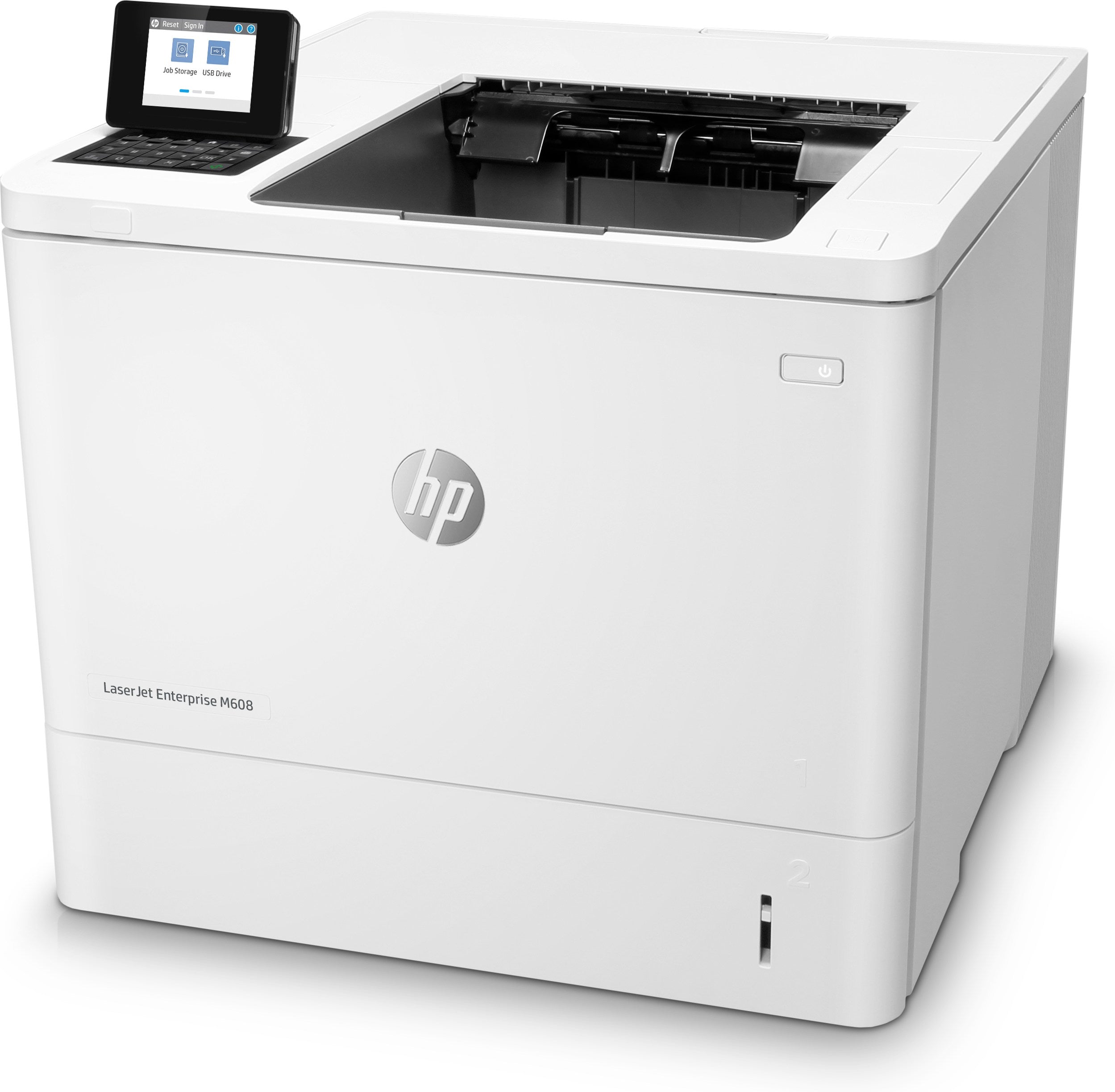 HP LaserJet Enterprise M608n Monochrome Laser Printer, 65 ppm, Ethernet, USB - K0Q17A#BGJ (Certified Refurbished)