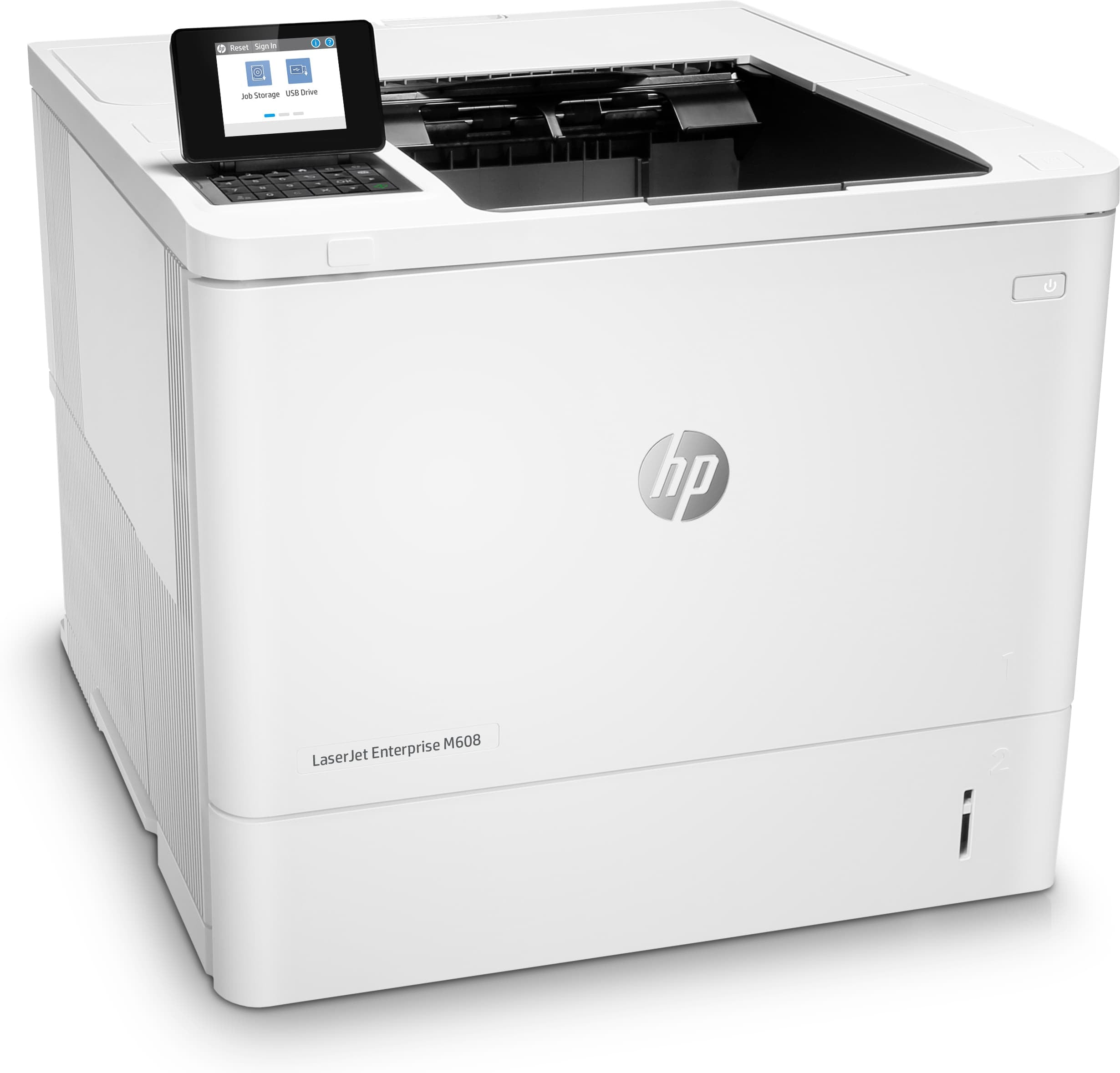 HP LaserJet Enterprise M608n Monochrome Laser Printer, 65 ppm, Ethernet, USB - K0Q17A#BGJ (Certified Refurbished)