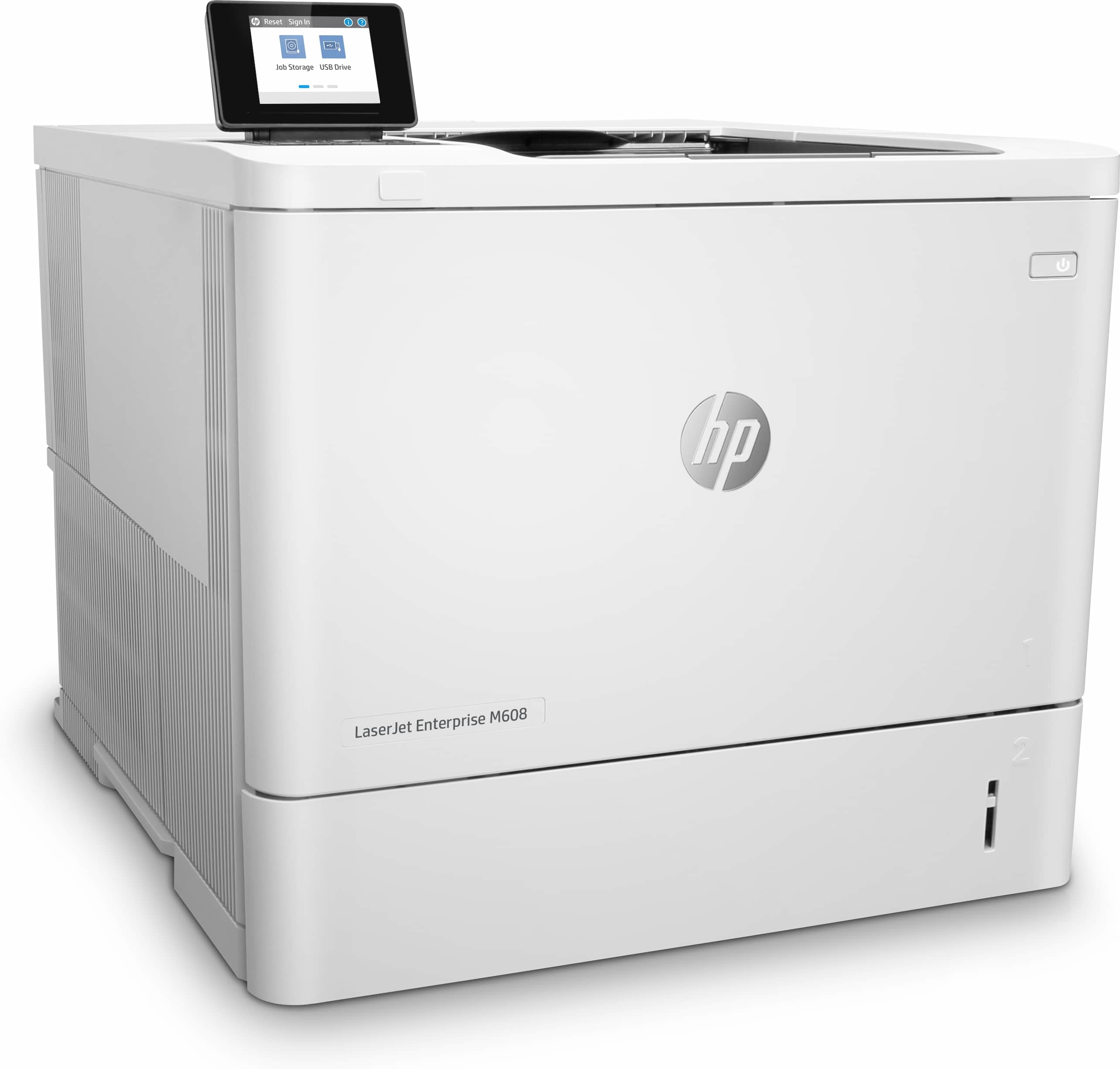 HP LaserJet Enterprise M608n Monochrome Laser Printer, 65 ppm, Ethernet, USB - K0Q17A#BGJ (Certified Refurbished)