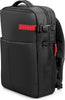 HP OMEN 17.3" Monotone Backpack, Carrying Case for Laptops, Padded Pockets, Top Handle, Shoulder Straps - K5Q03AA#ABL