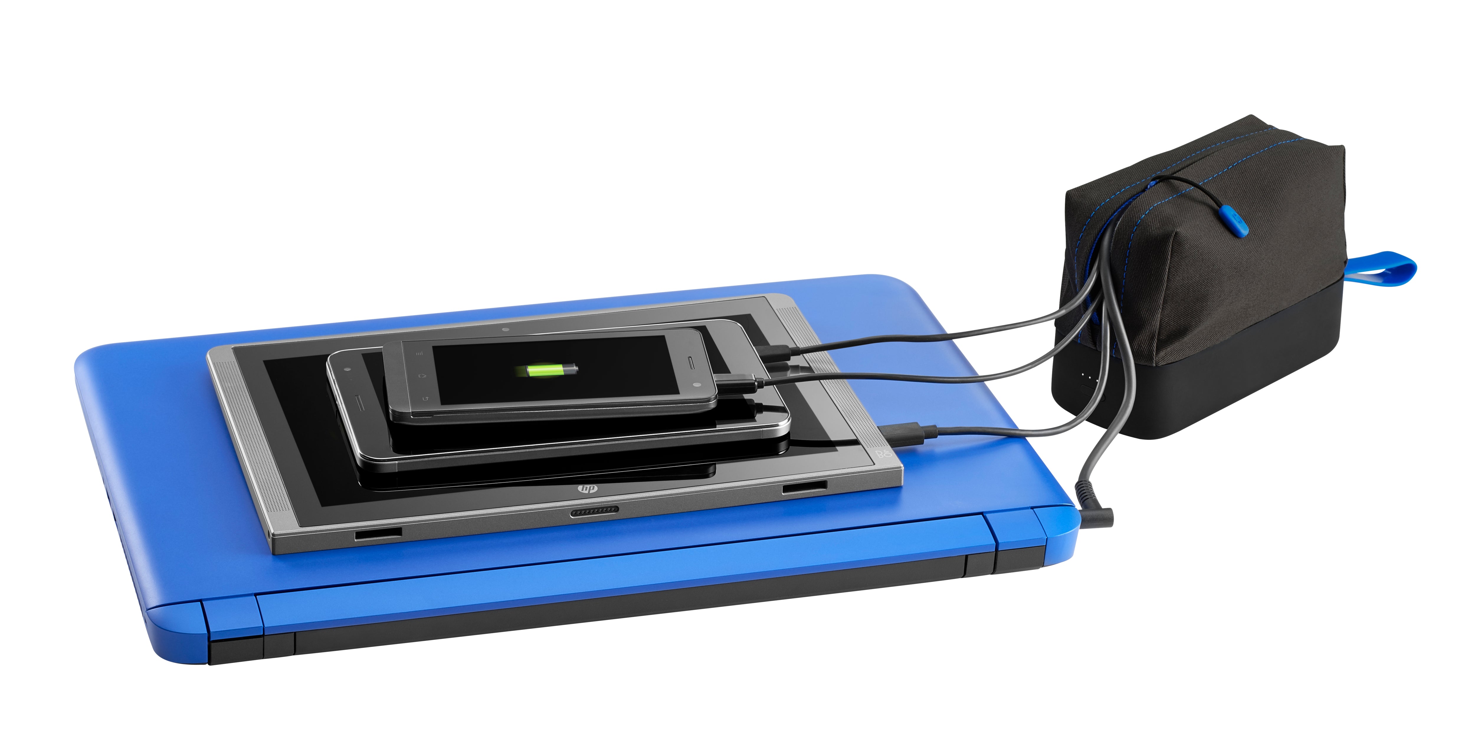 HP Power Pack Plus-18000 mAh, 2 USB-A & 1 USB-C Ports, Tote Design - M6H77AA#ABC