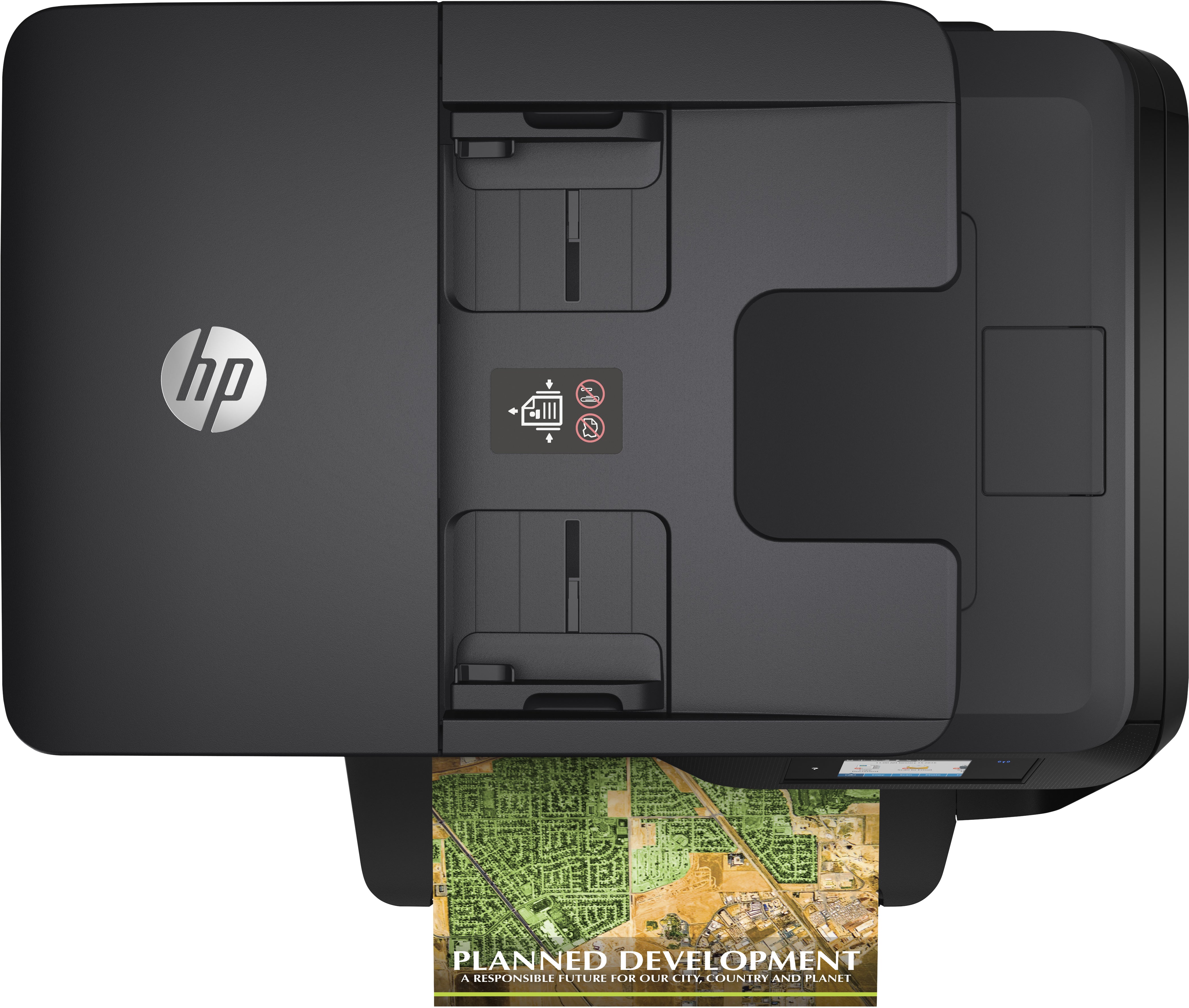 HP Officejet Pro 8710 Inkjet Multifunction Printer - Color - Plain Paper Print - Desktop M9L66A#B1H
