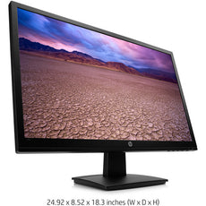 HP Home 27o 27" Full HD LCD Computer Monitor, LED Display, Black - 1CA81A7#ABA