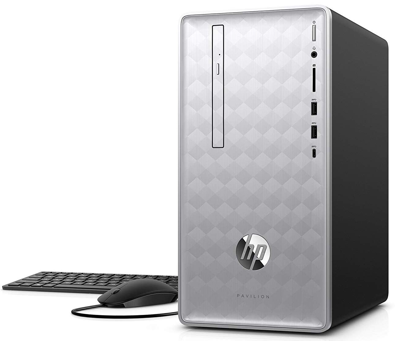 HP Pavilion 590-P0047C Desktop PC MT Intel Core i7 3.20GHz 16GB RAM 2TB SATA Windows 10 Home 3LA20AA#ABA