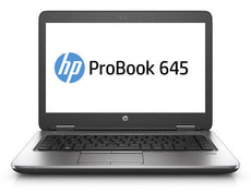 HP ProBook 645-G3 Notebook 14" Full HD AMD:A10-8730B 2.40GHz 8GB RAM 256GB SSD Windows 10 Pro-64 Bit 1BS15UT#ABA