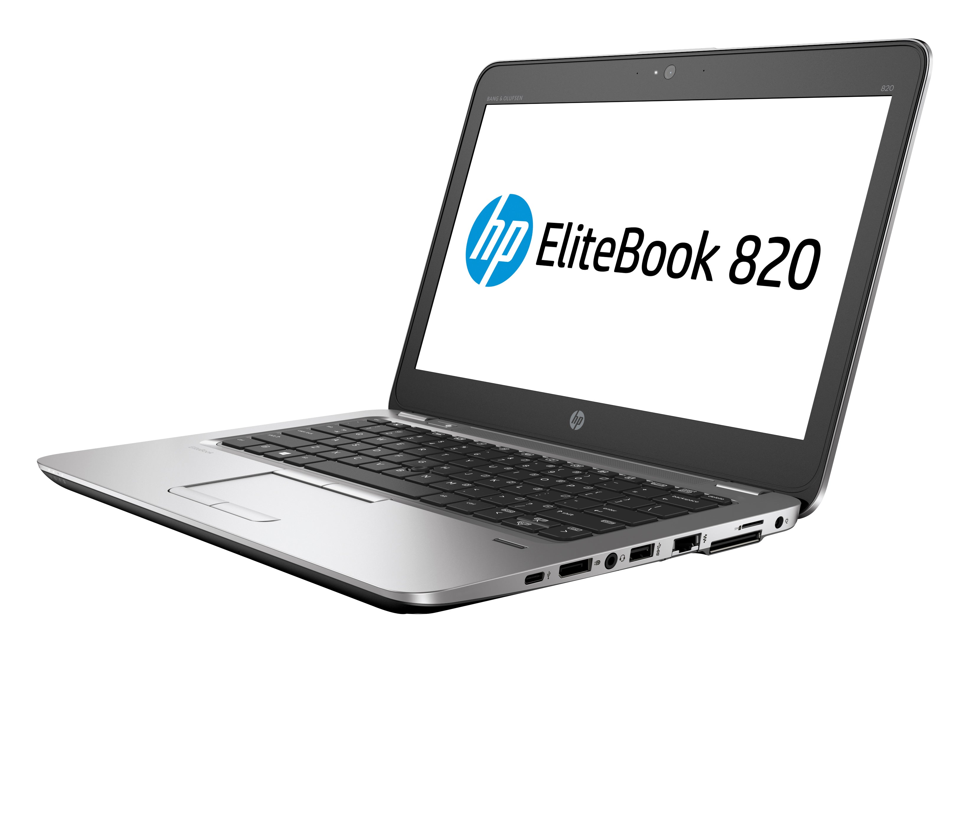 HP EliteBook 820-G3 12.5" HD (Non-Touch) Notebook PC, Intel i5:6300U, 2.40GHz, 8GB RAM, 256GB SSD, Windows 10Pro 64-Bit - W0W63UP#ABA