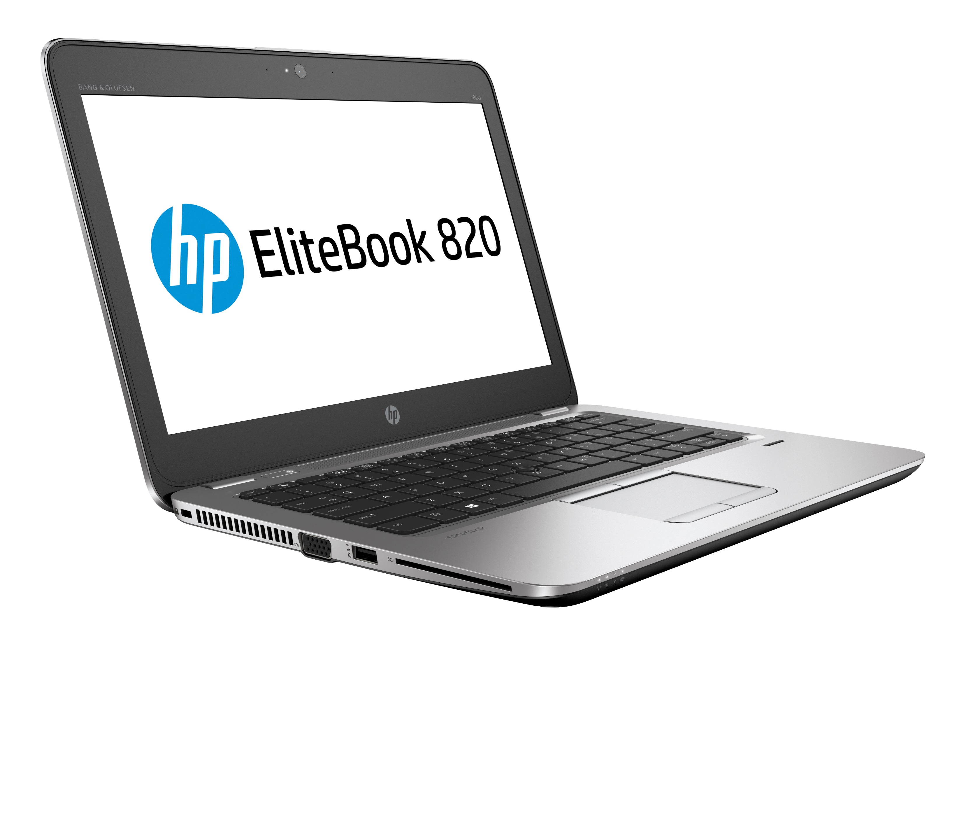 HP EliteBook 820-G3 12.5" HD (Non-Touch) Notebook PC, Intel i5:6300U, 2.40GHz, 8GB RAM, 256GB SSD, Windows 10Pro 64-Bit - W0W63UP#ABA