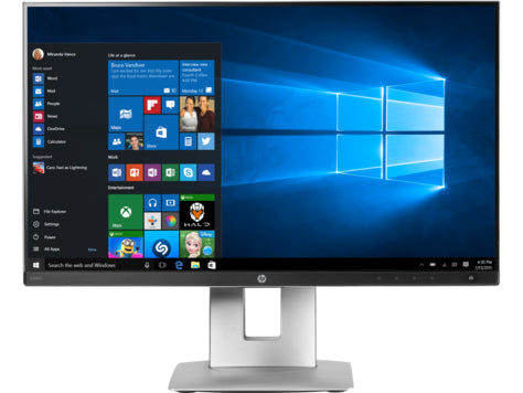 HP EliteDisplay E230t 23" Full HD (Touchscreen) LED LCD Monitor, 16:9, 5MS, 500K:1-Contrast - W2Z50A8#ABA