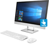 HP Pavilion 24-r045qe 23.8" FHD (Touchscreen) All-in-One Desktop PC, Intel Core i7-7700T, 2.90GHz, 12GB RAM, 1TB HDD + 16GB Optane, Windows 10 Home 64-Bit - X6B83AA#ABA (Certified Refurbished)