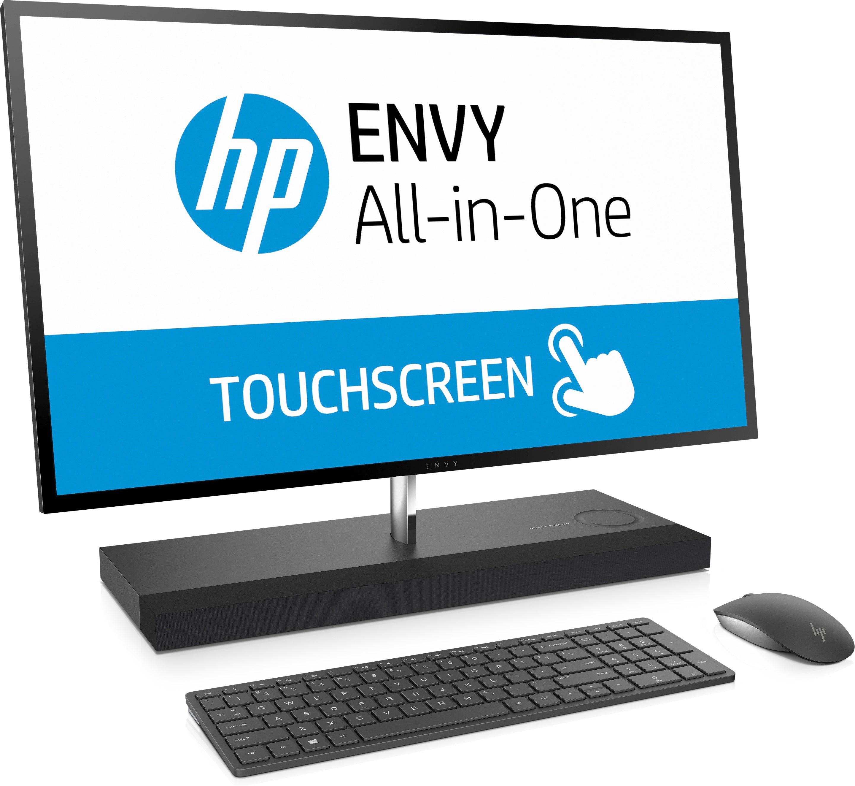 HP Envy 27-b210 All-in-One Desktop 27" QHD (Touchscreen) Computer, Intel Core i7, 2.40 GHz, 16 GB RAM, 1TB HDD, 256 GB SSD, Windows 10 Home 64-bit -3LA03AA#ABA
