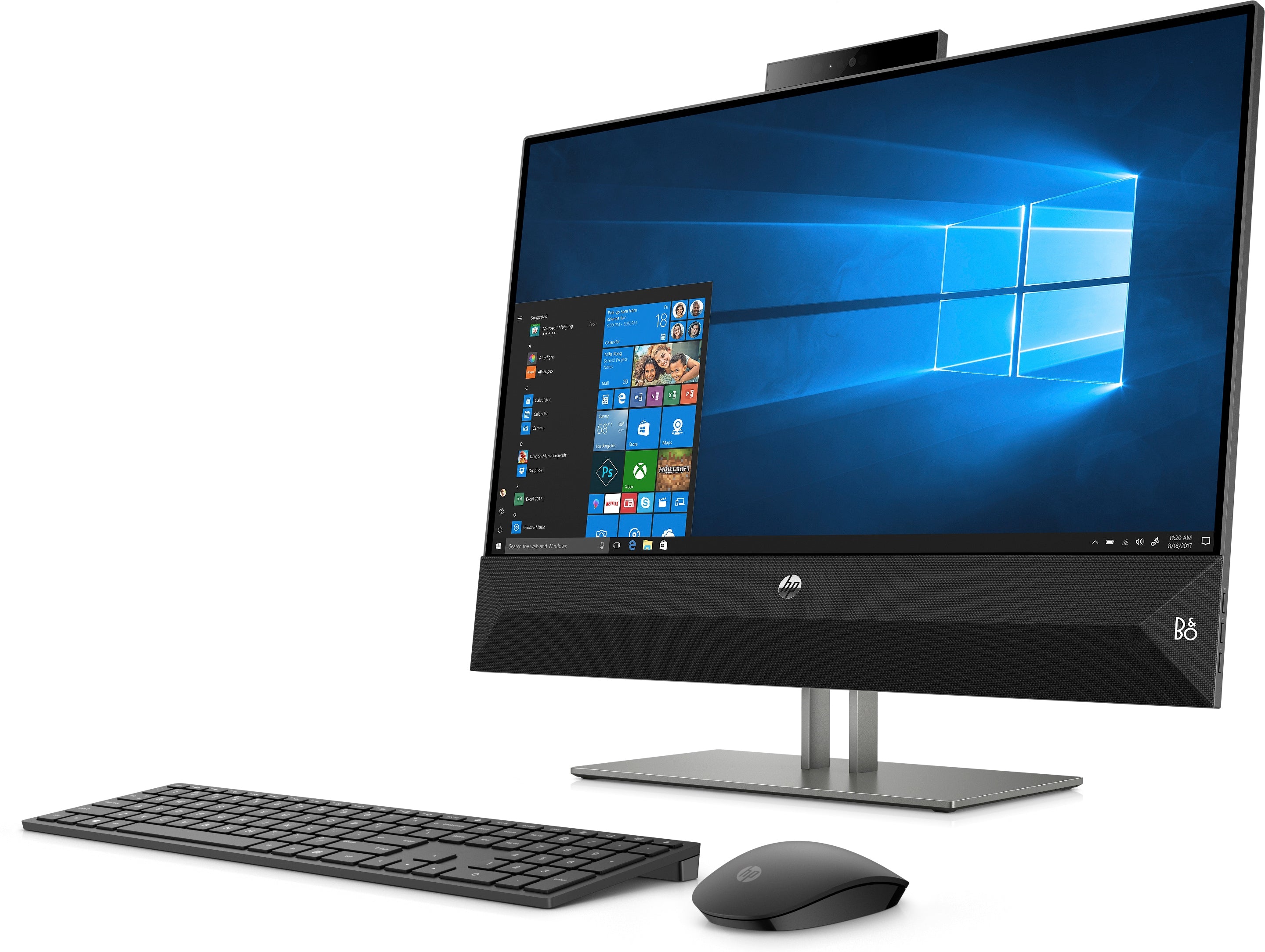 HP Pavilion 24-xa0055m 23.8" FHD (Touchscreen) All-in-One Computer, AMD Ryzen 7 2800H, 3.35GHz, 16GB RAM, 1TB SATA + 128GB SSD, Windows 10 Home 64-Bit - X6C35AA#ABA (Certified Refurbished)