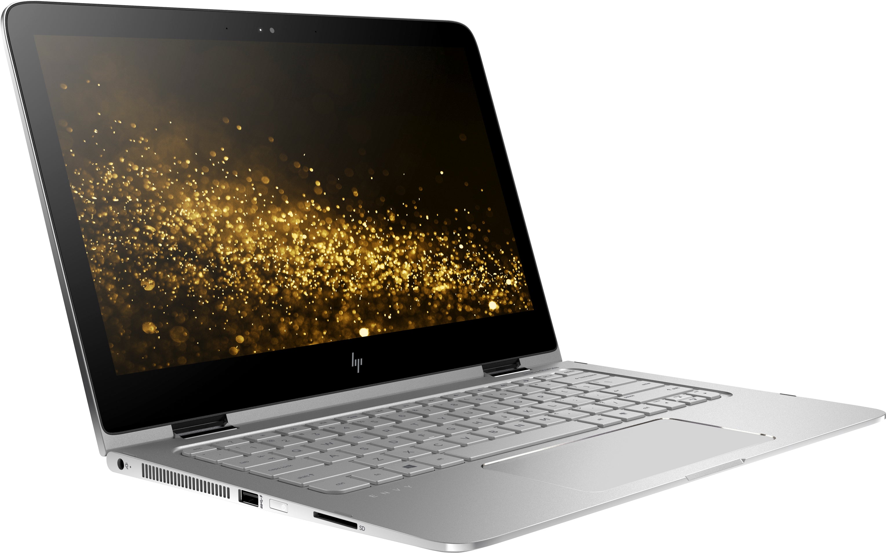 HP Envy X360 13-y013cl 13.3" QHD+ (Touchscreen) Notebook, Intel i7-7500U, 2.7 GHz, 16GB RAM, 256GB SSD, Windows 10 Home 64-Bit, Turbo Silver- X7U84UA#ABA (Certified Refurbished)