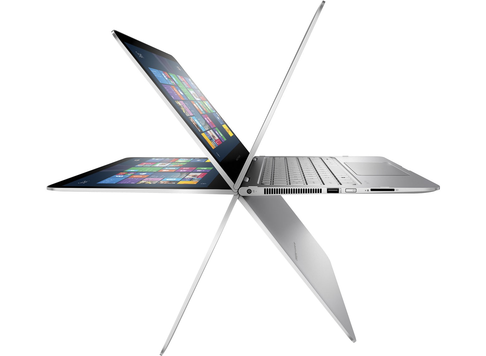 HP Spectre x360 13-w053nr 13.3" Full HD (Touchscreen) Convertible Notebook, Intel Core i7-7500U, 2.70 GHz, 8GB RAM, 256GB SSD, Windows 10 Home 64-Bit - X7V21UA#ABA (Certified Refurbished)