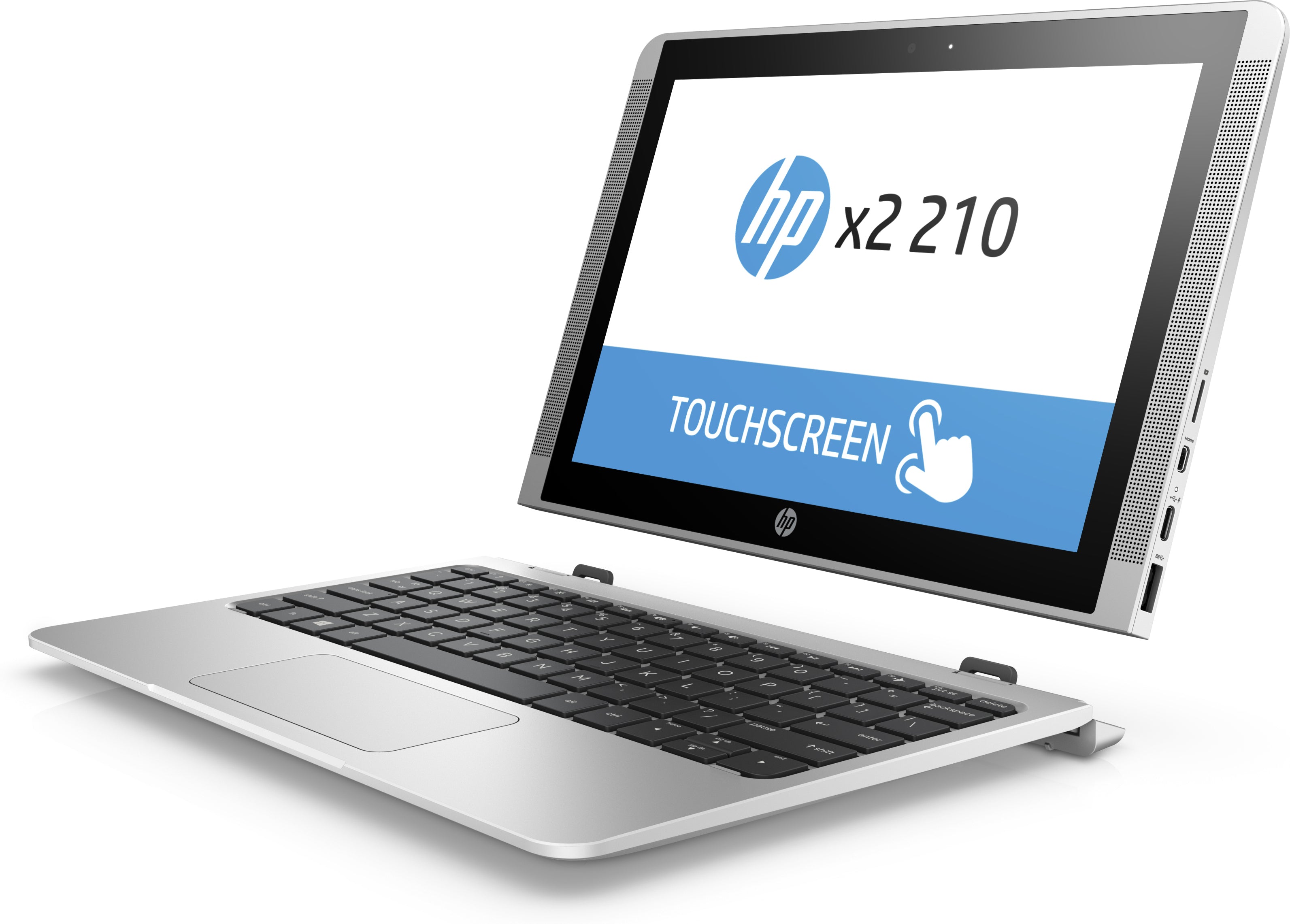HP X2 210-G2 Detachable 2-in-1 Tablet 10.1" Intel:X5-Z8350 4GB RAM 64GB SSD Windows 10 Pro X9V20UT#ABA